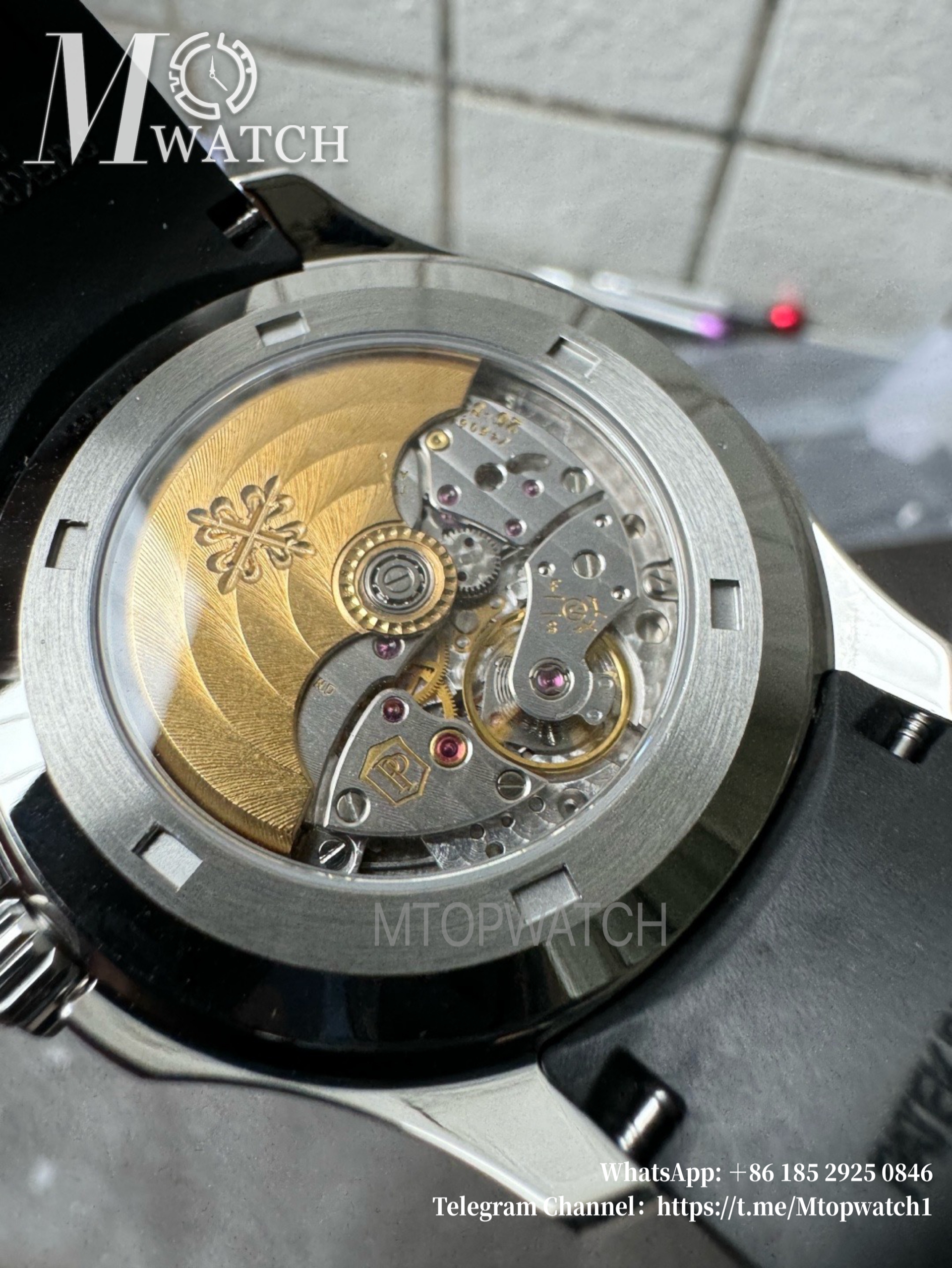 PATEK PHILIPPE - Aquanaut 5167 40mm SS/RU Black/Num 3K A330
