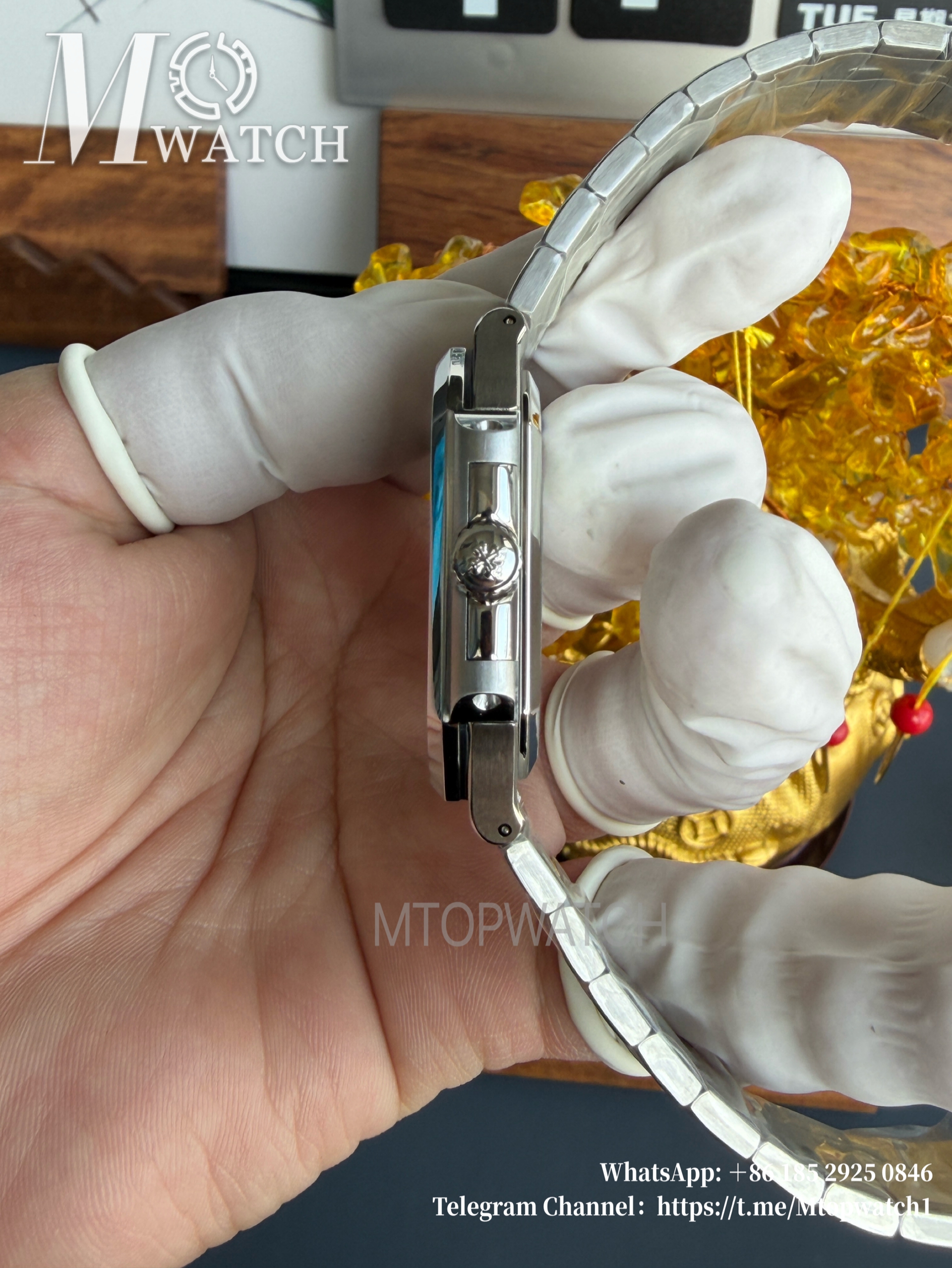 PATEK PHILIPPE - Cubitus 5821 45mm SS/SS Blue Dial PPF A330
