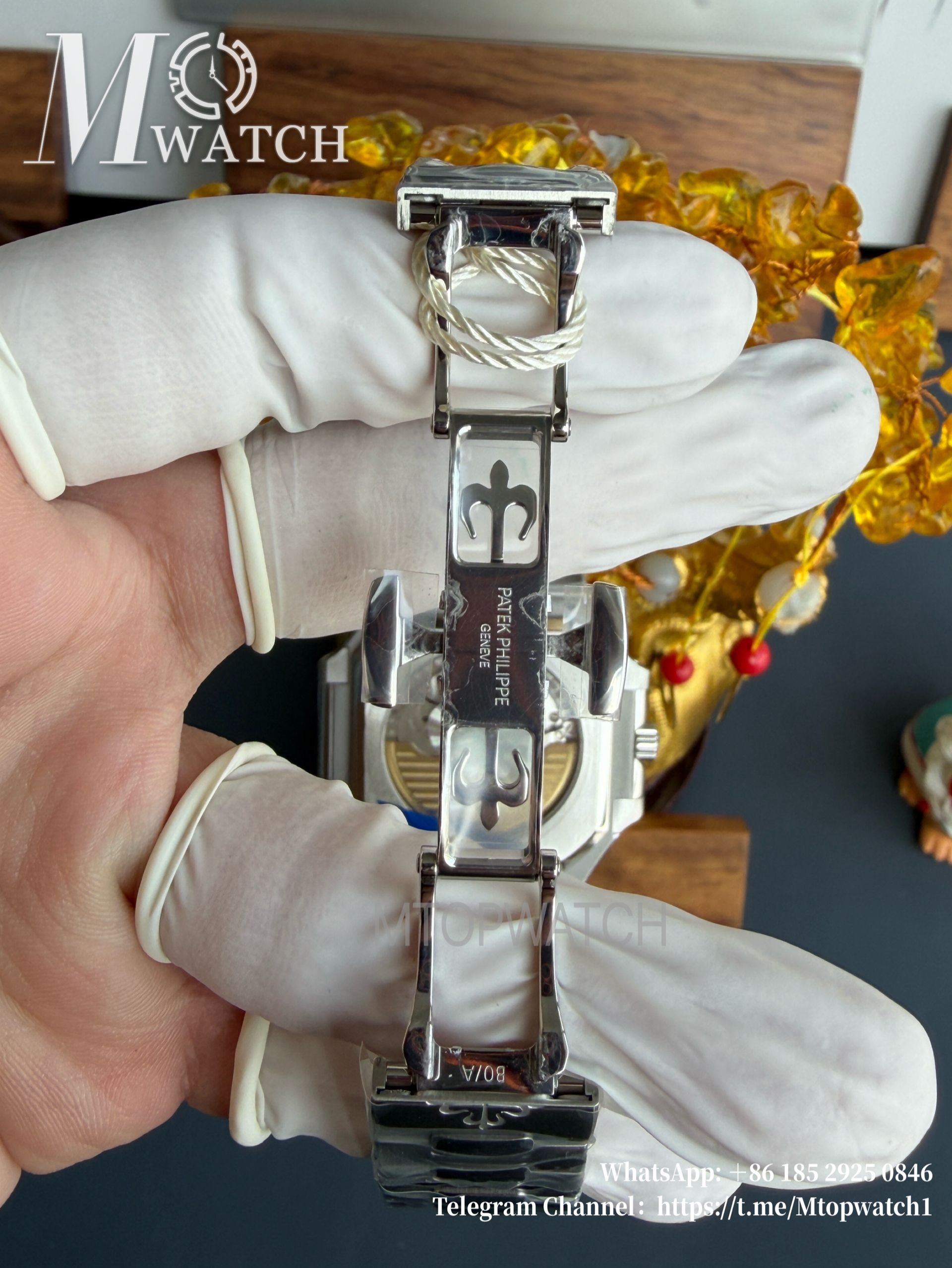 PATEK PHILIPPE - Cubitus 5821 45mm SS/SS Blue Dial PPF A330