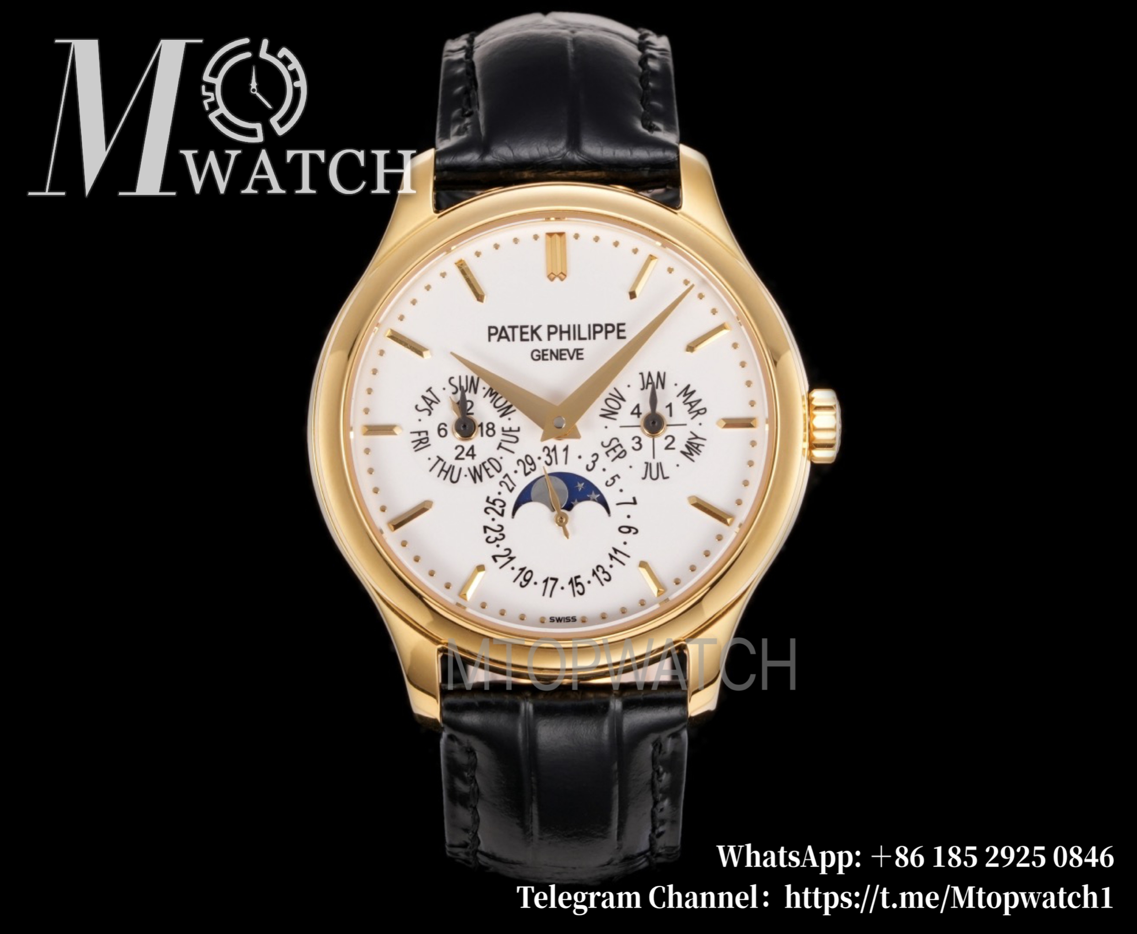 PATEK PHILIPPE - Grand Complications 5140 39mm YG/LE White Dial 3KF A240