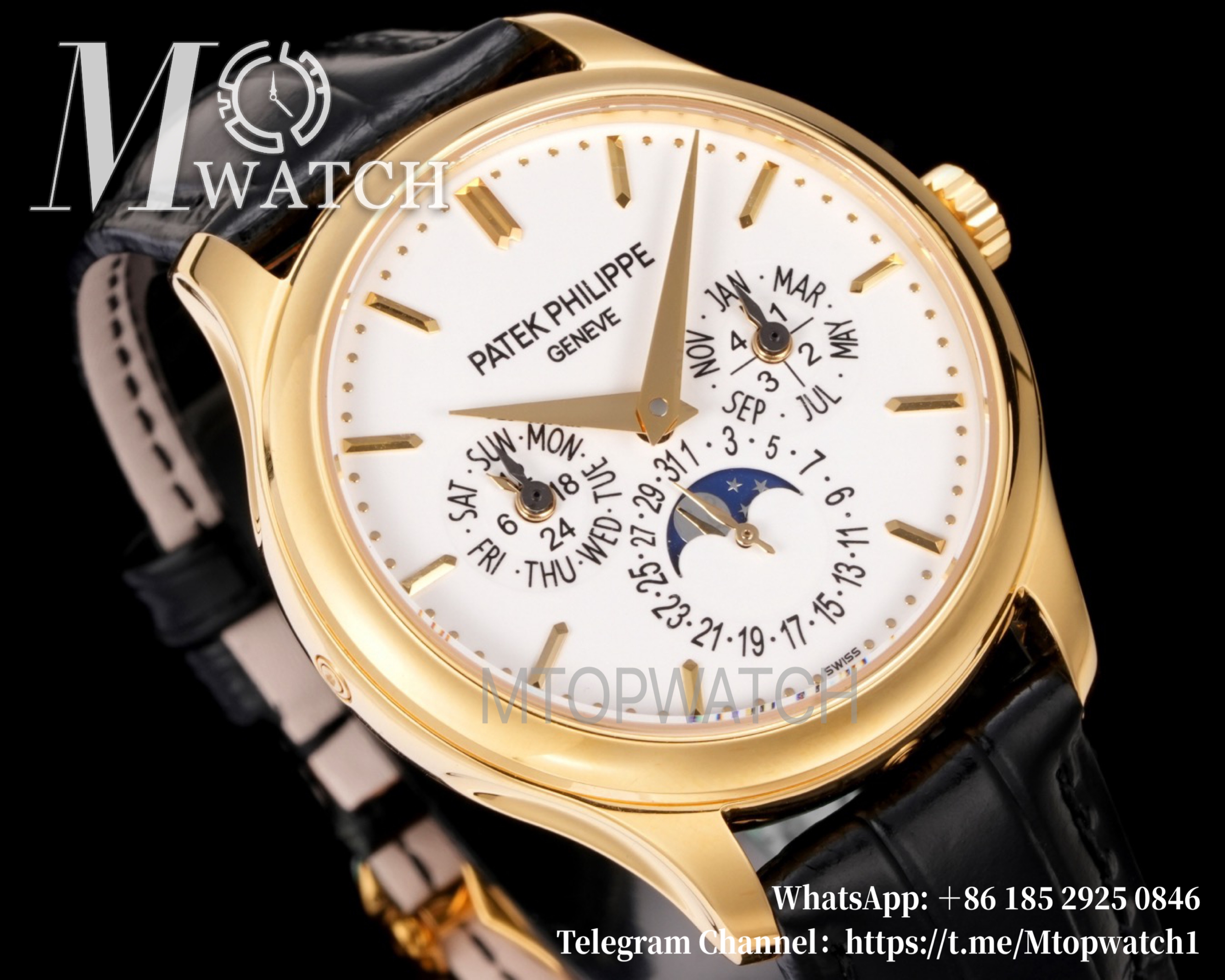 PATEK PHILIPPE - Grand Complications 5140 39mm YG/LE White Dial 3KF A240