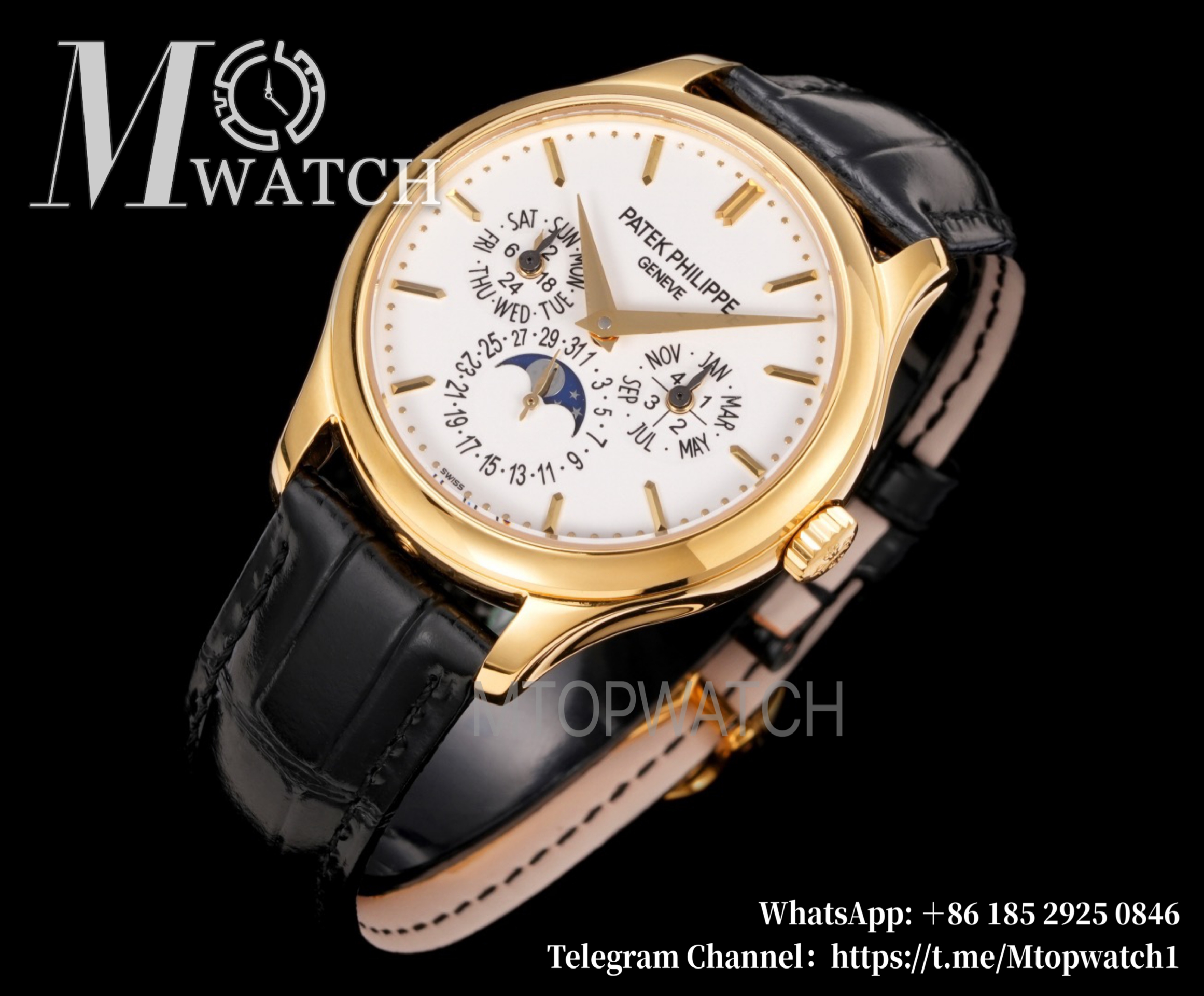 PATEK PHILIPPE - Grand Complications 5140 39mm YG/LE White Dial 3KF A240