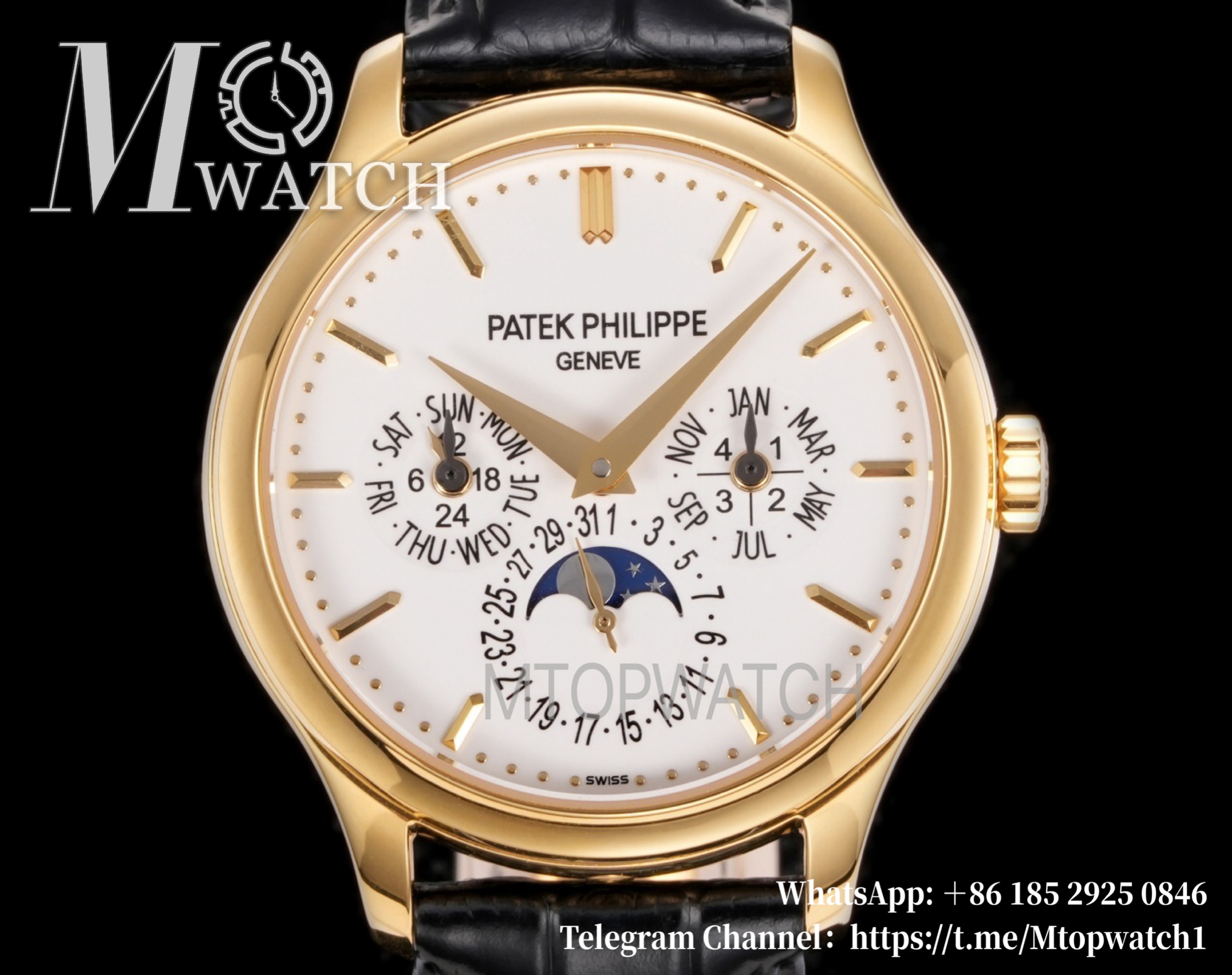 PATEK PHILIPPE - Grand Complications 5140 39mm YG/LE White Dial 3KF A240
