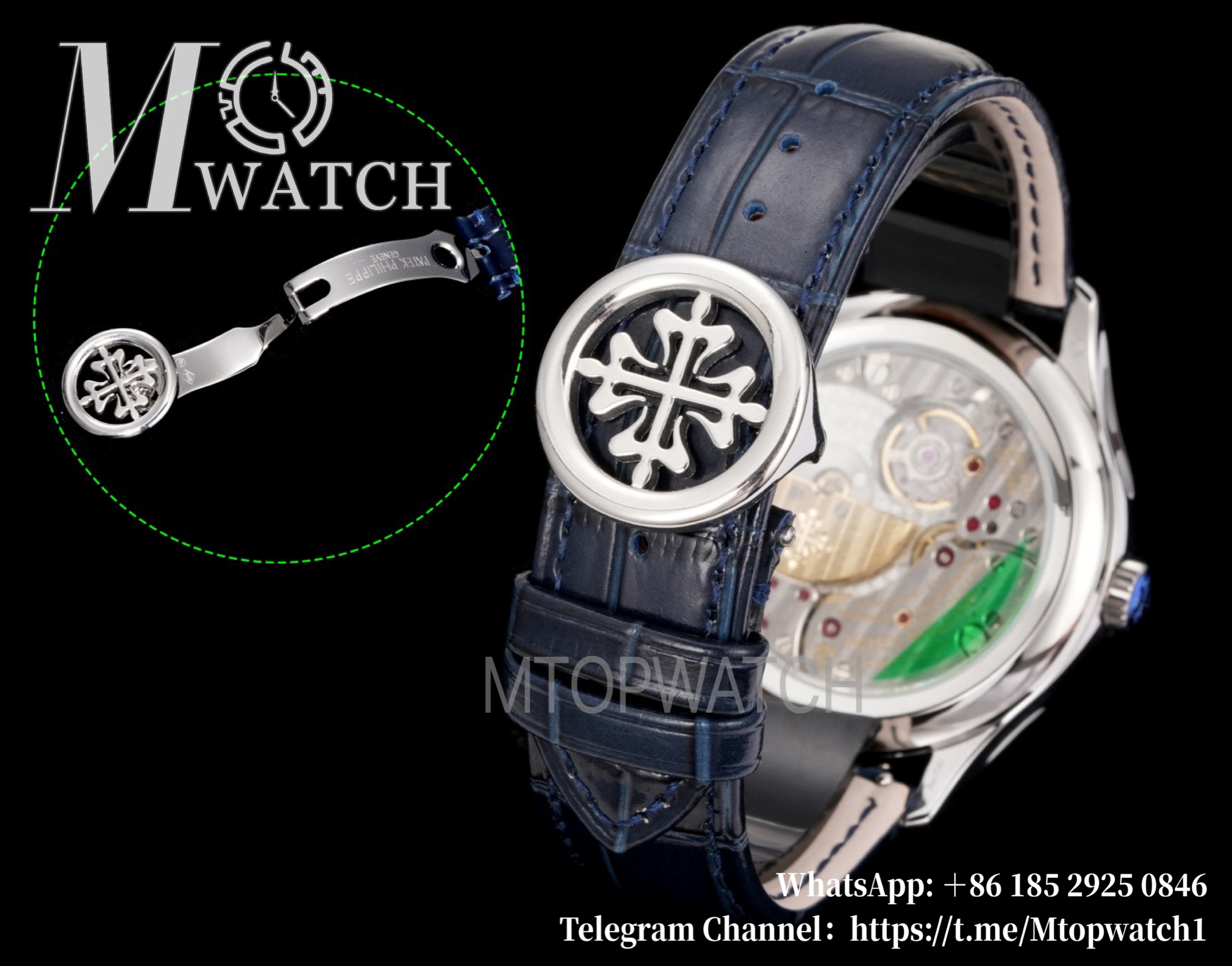 PATEK PHILIPPE - Super Clone Grand Complications 5140 39mm SS/LE Blue Dial 3KF A240