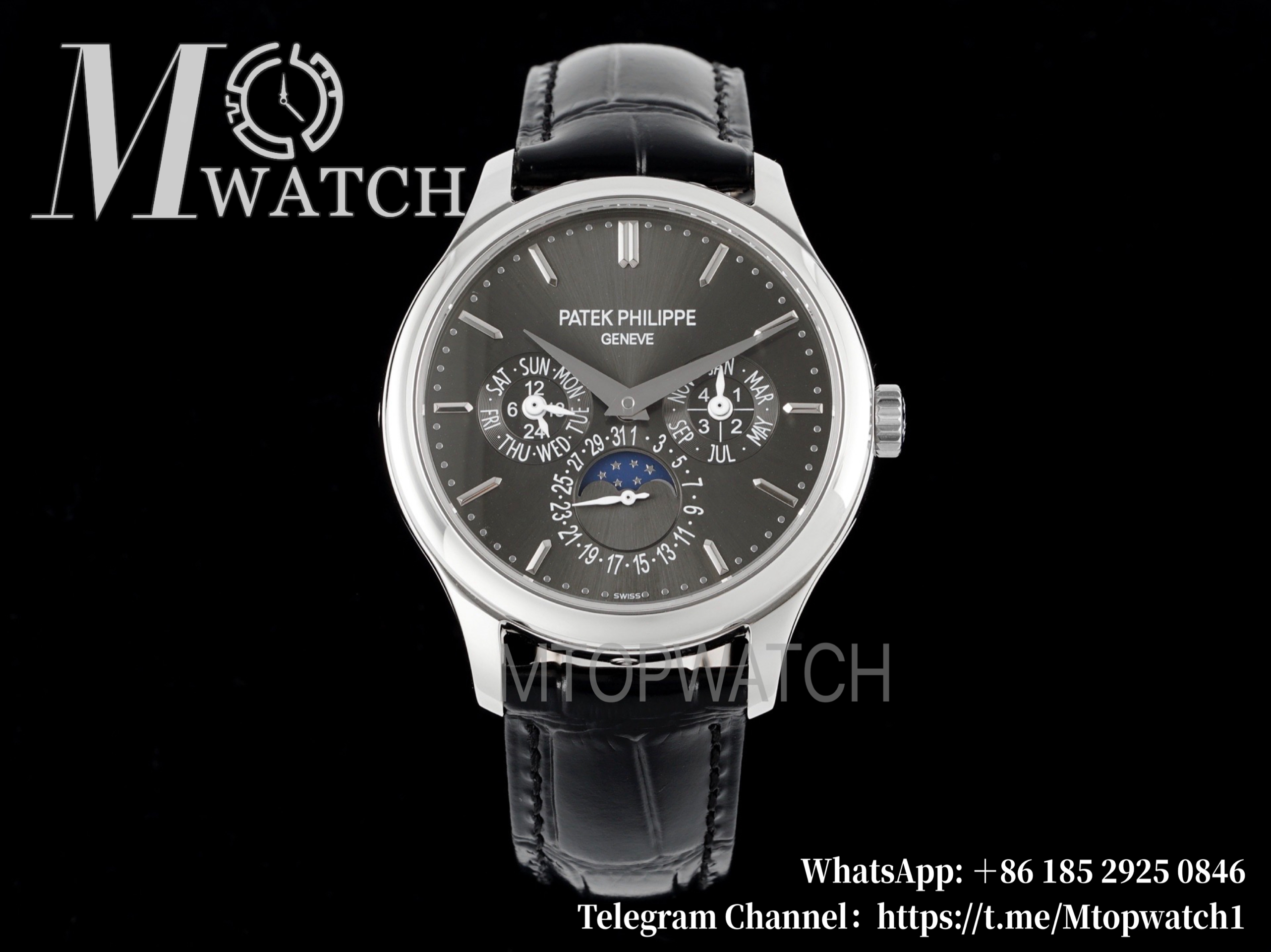 PATEK PHILIPPE - Grand Complications 5140 39mm SS/LE Grey Dial 3KF A240