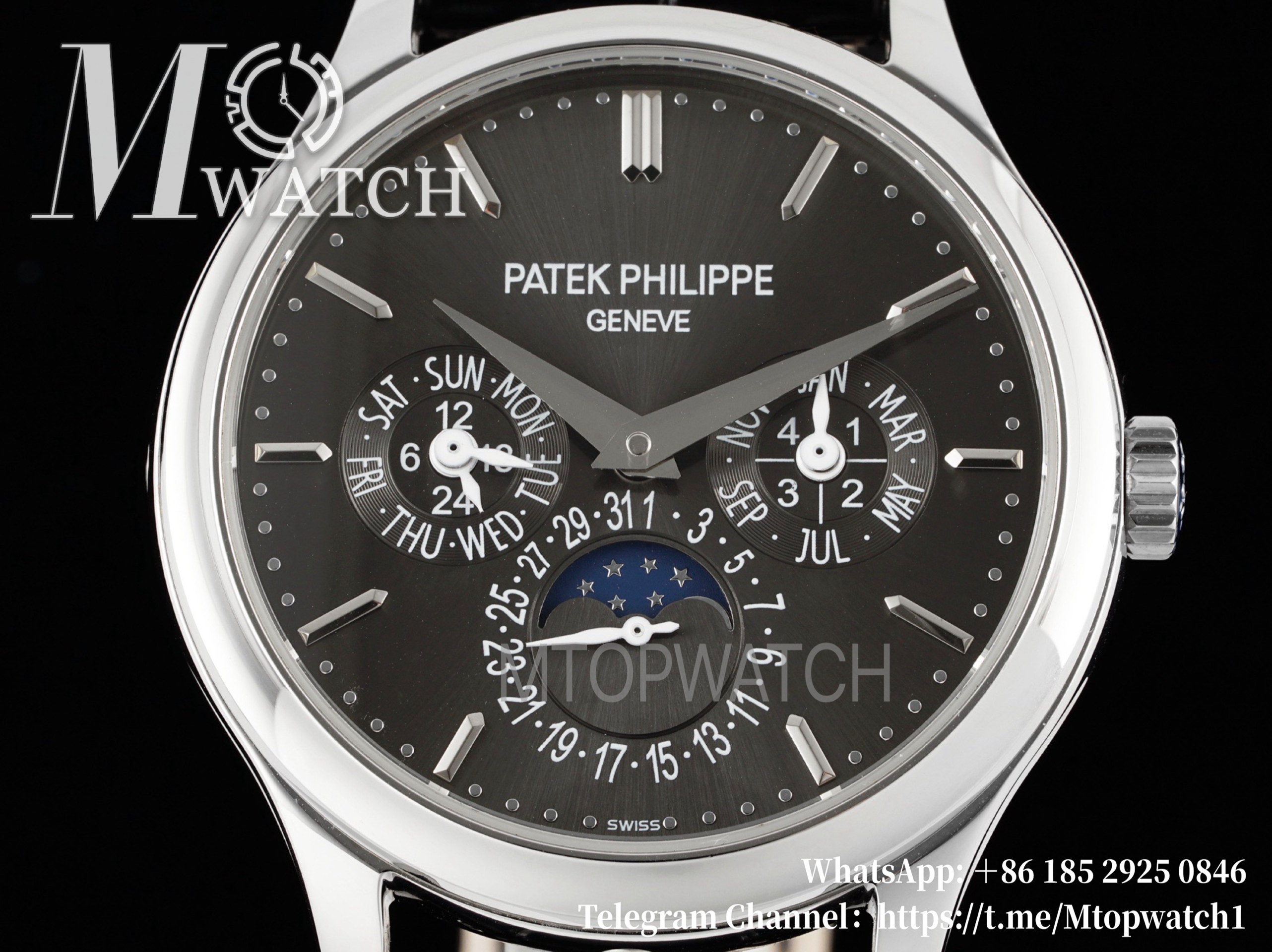PATEK PHILIPPE - Grand Complications 5140 39mm SS/LE Grey Dial 3KF A240