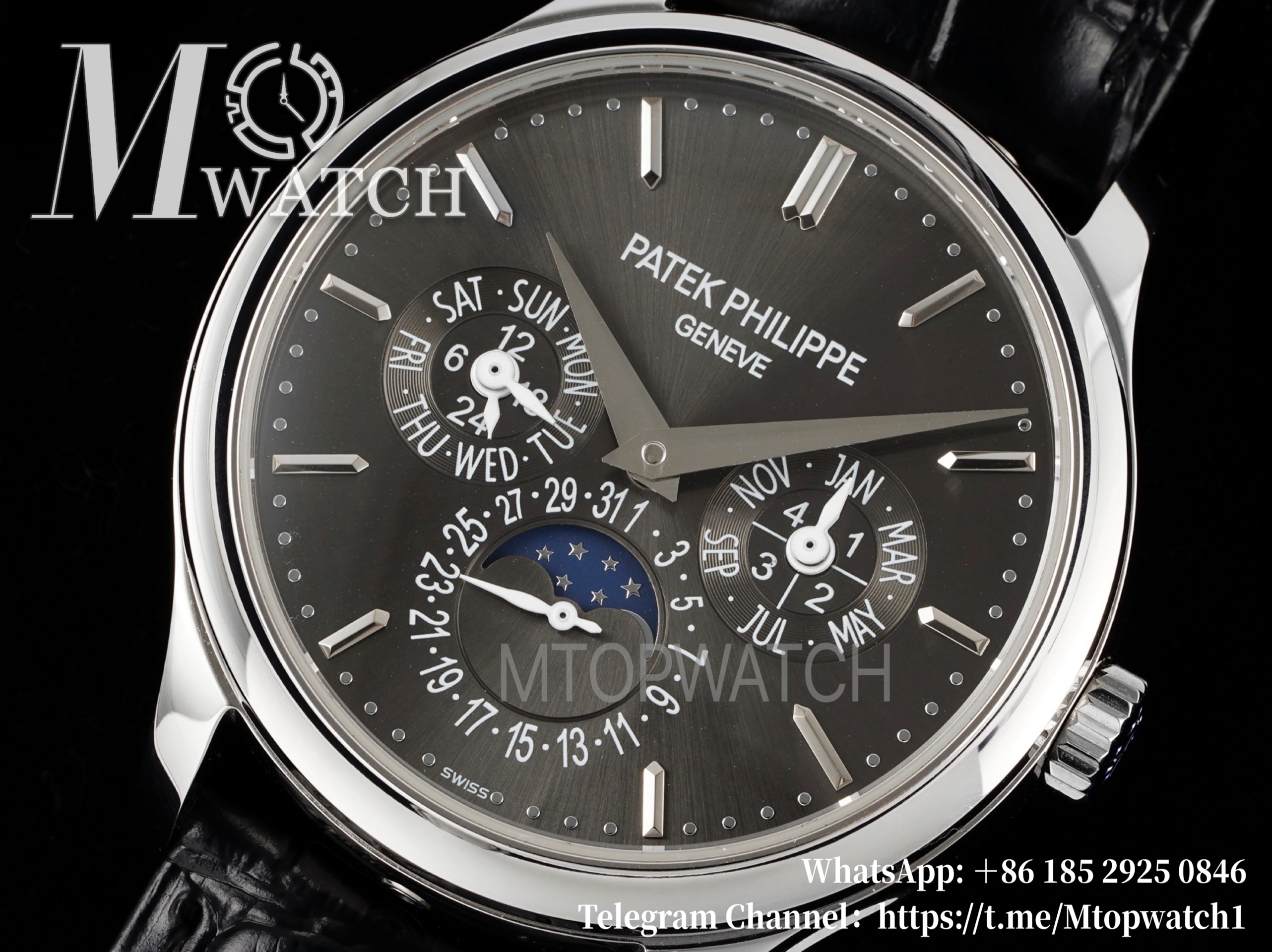 PATEK PHILIPPE - Grand Complications 5140 39mm SS/LE Grey Dial 3KF A240