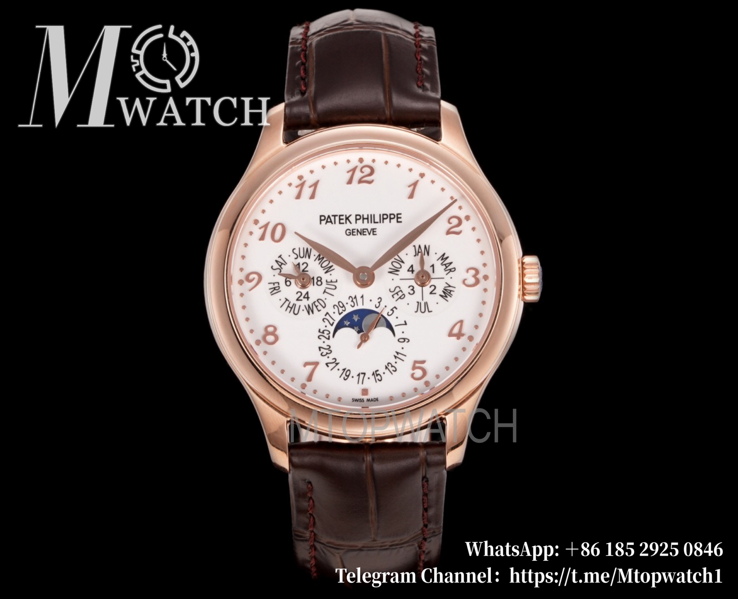 PATEK PHILIPPE - Grand Complications 5140 39mm RG/LE White Dial 3KF A240