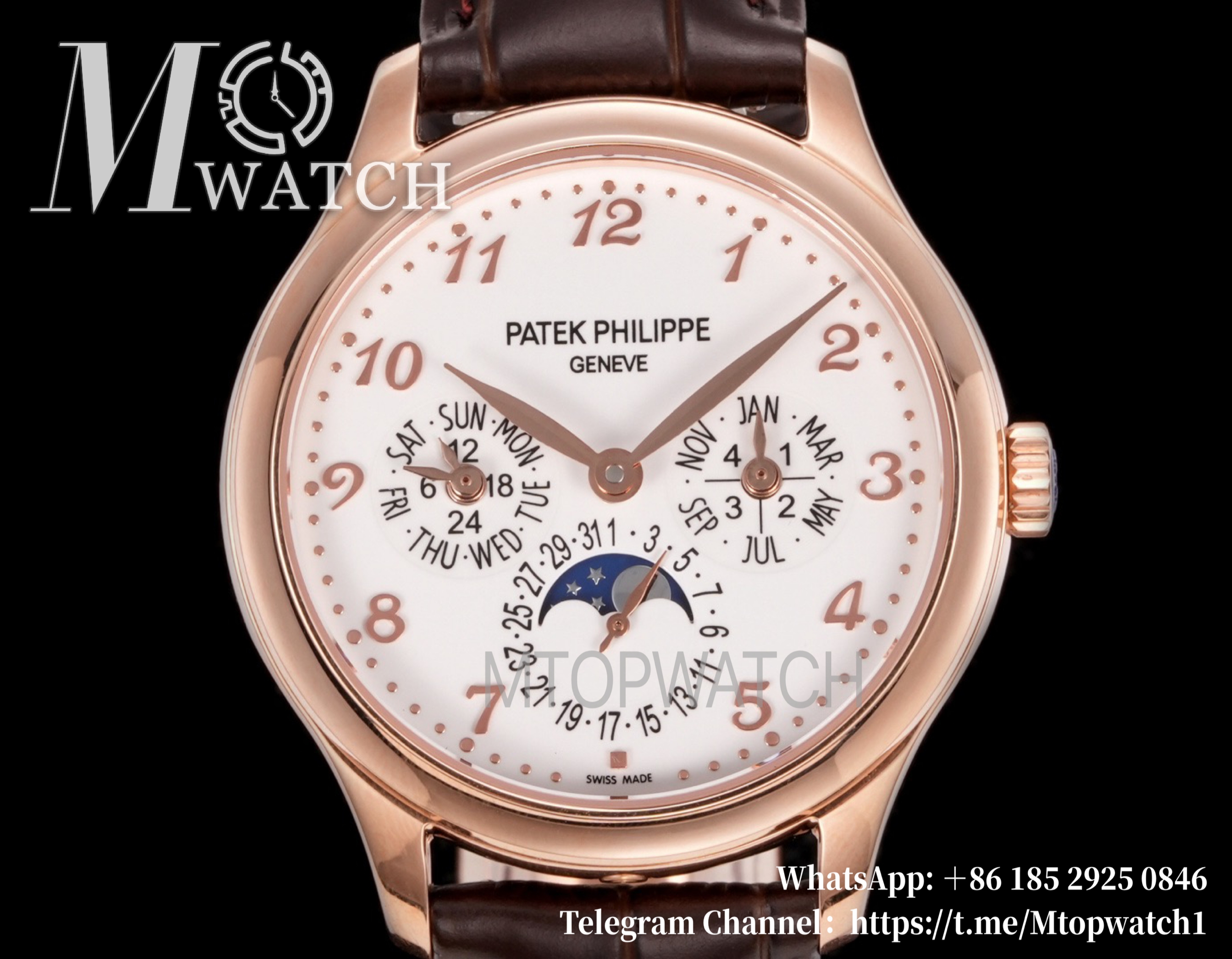 PATEK PHILIPPE - Grand Complications 5140 39mm RG/LE White Dial 3KF A240