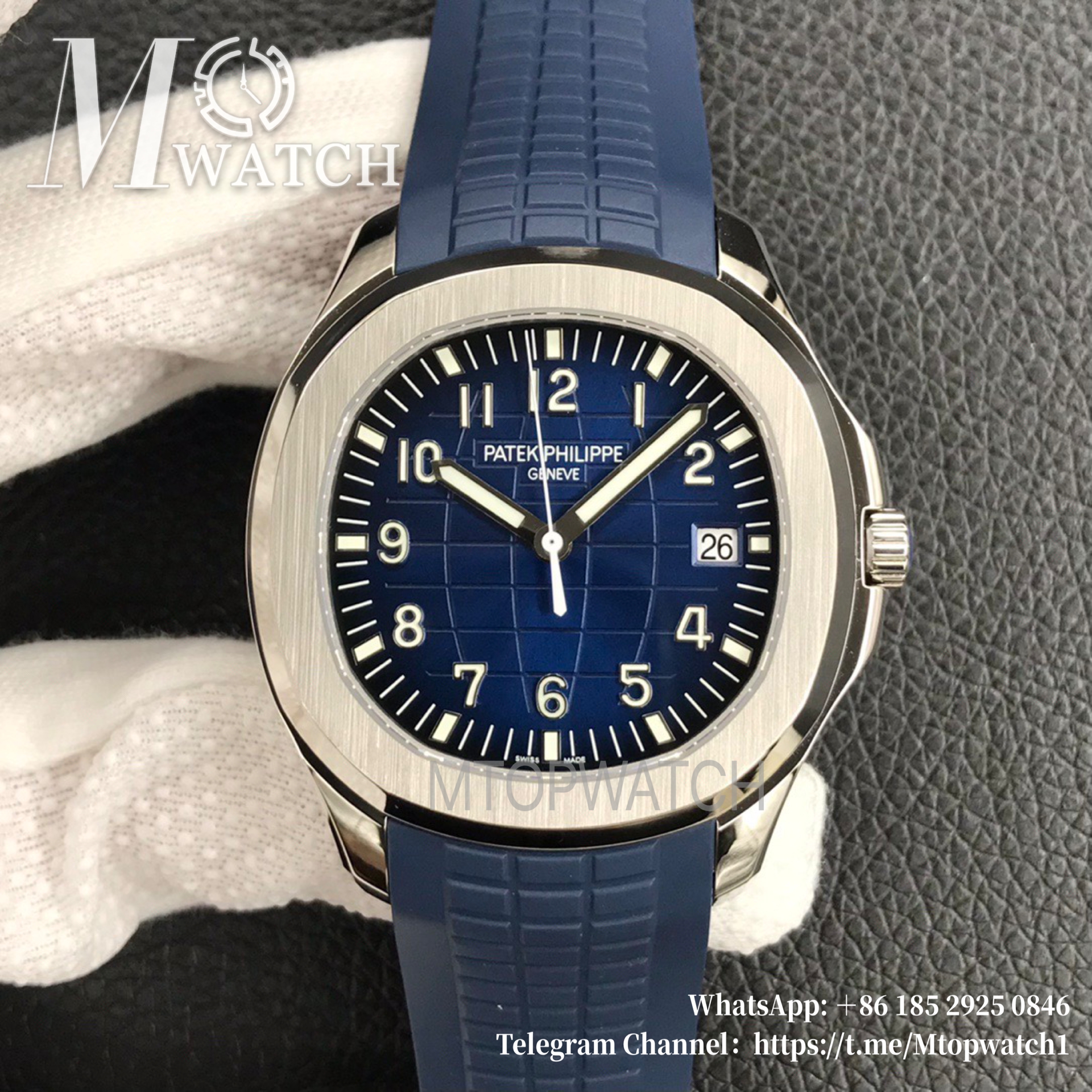 PATEK PHILIPPE - Aquanaut 5168 42mm SS/RU Blue/Num 3KF V3 A330