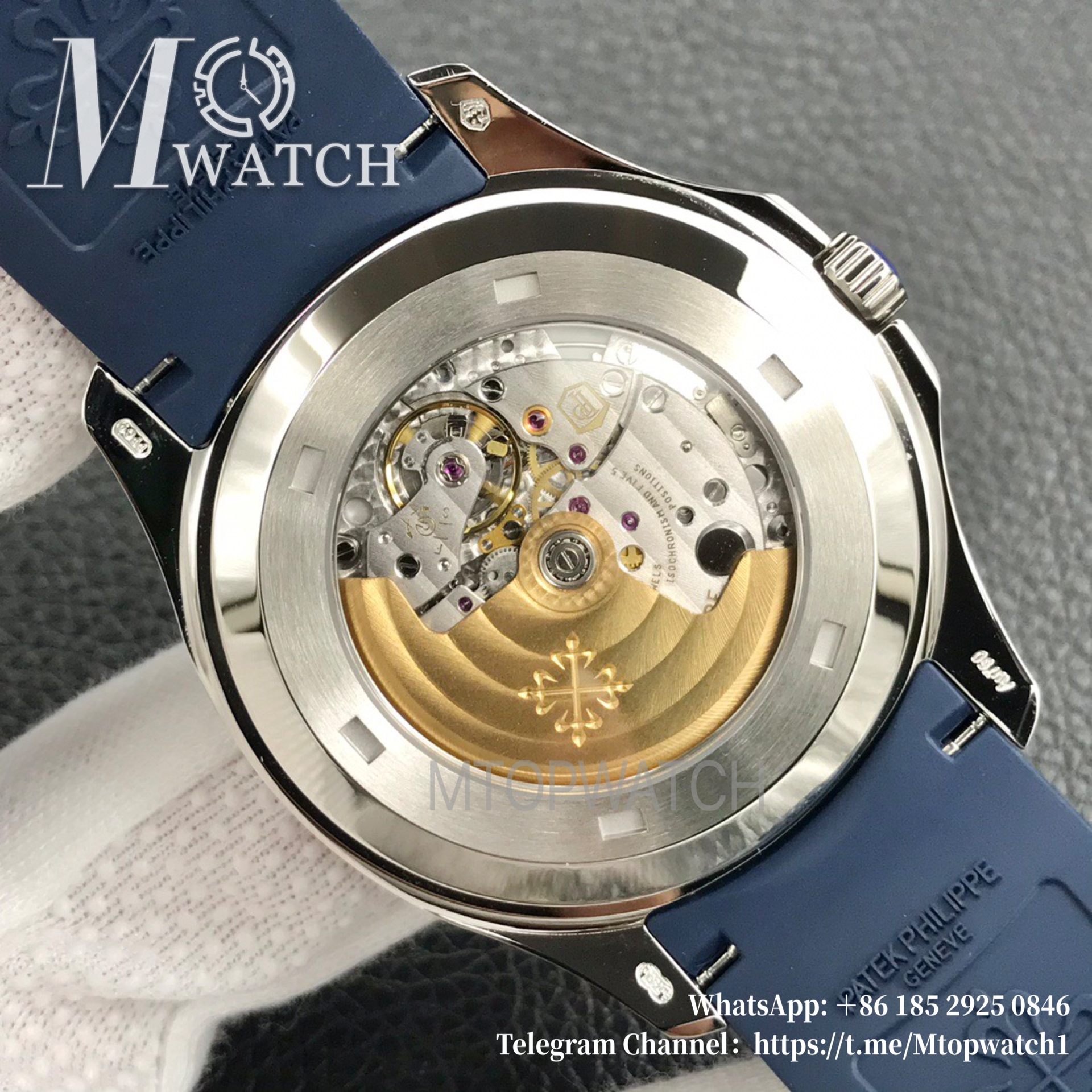 PATEK PHILIPPE - Aquanaut 5168 42mm SS/RU Blue/Num 3KF V3 A330