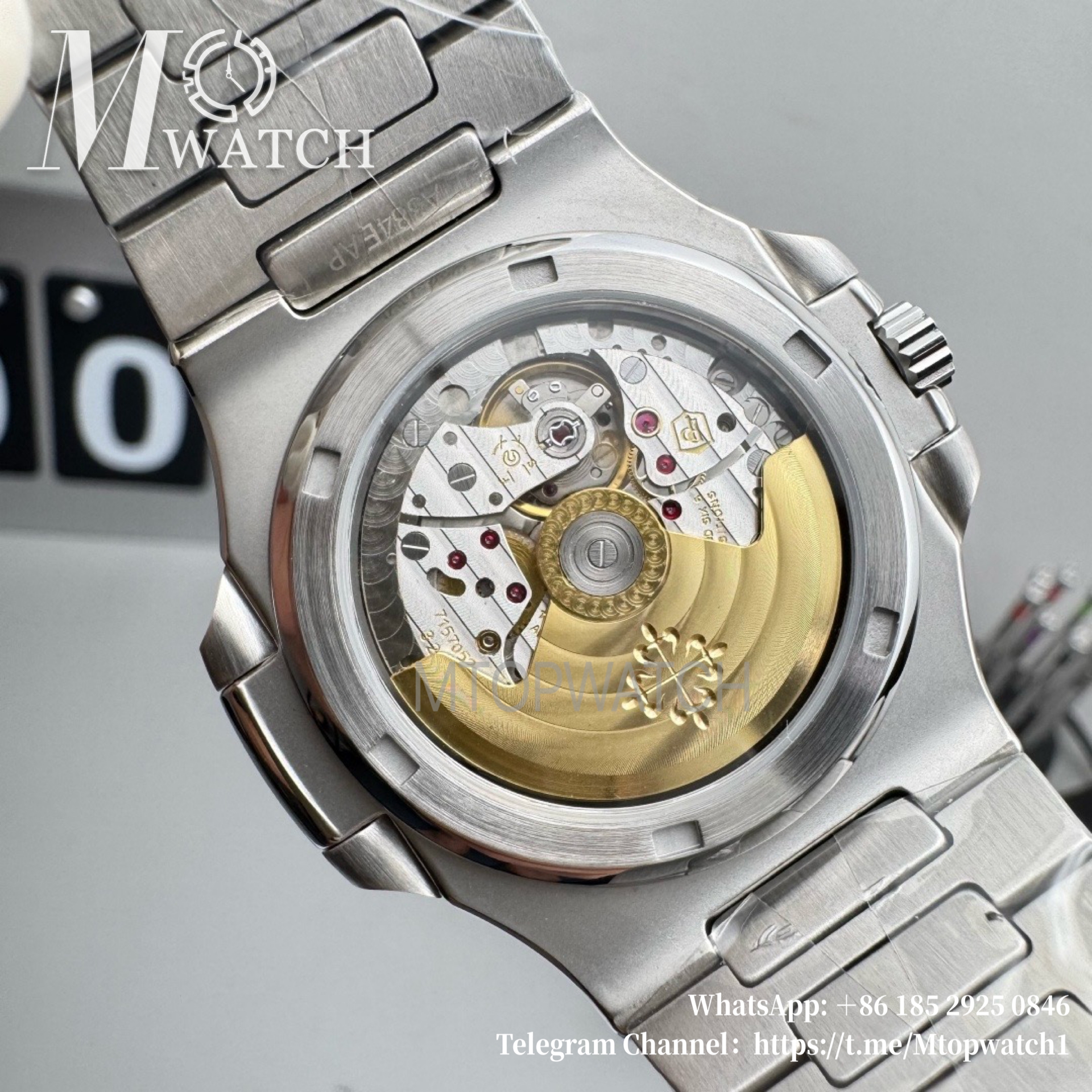 PATEK PHILIPPE - Nautilus Jumbo 5711 40mm SS/SS Blue Dial PPF 324