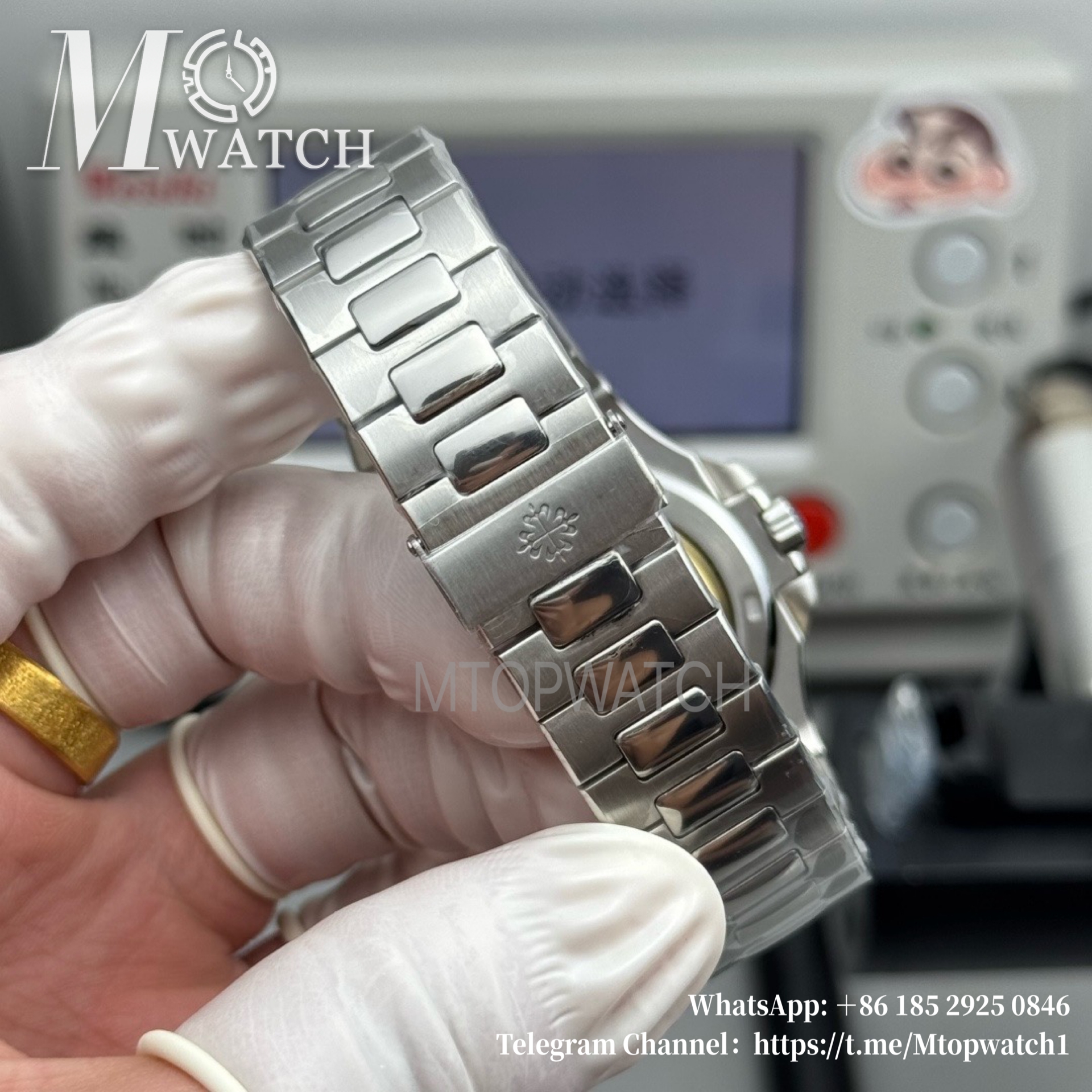 PATEK PHILIPPE - Super Clone Nautilus Jumbo 5711 40mm Green SS/SS PPF 324