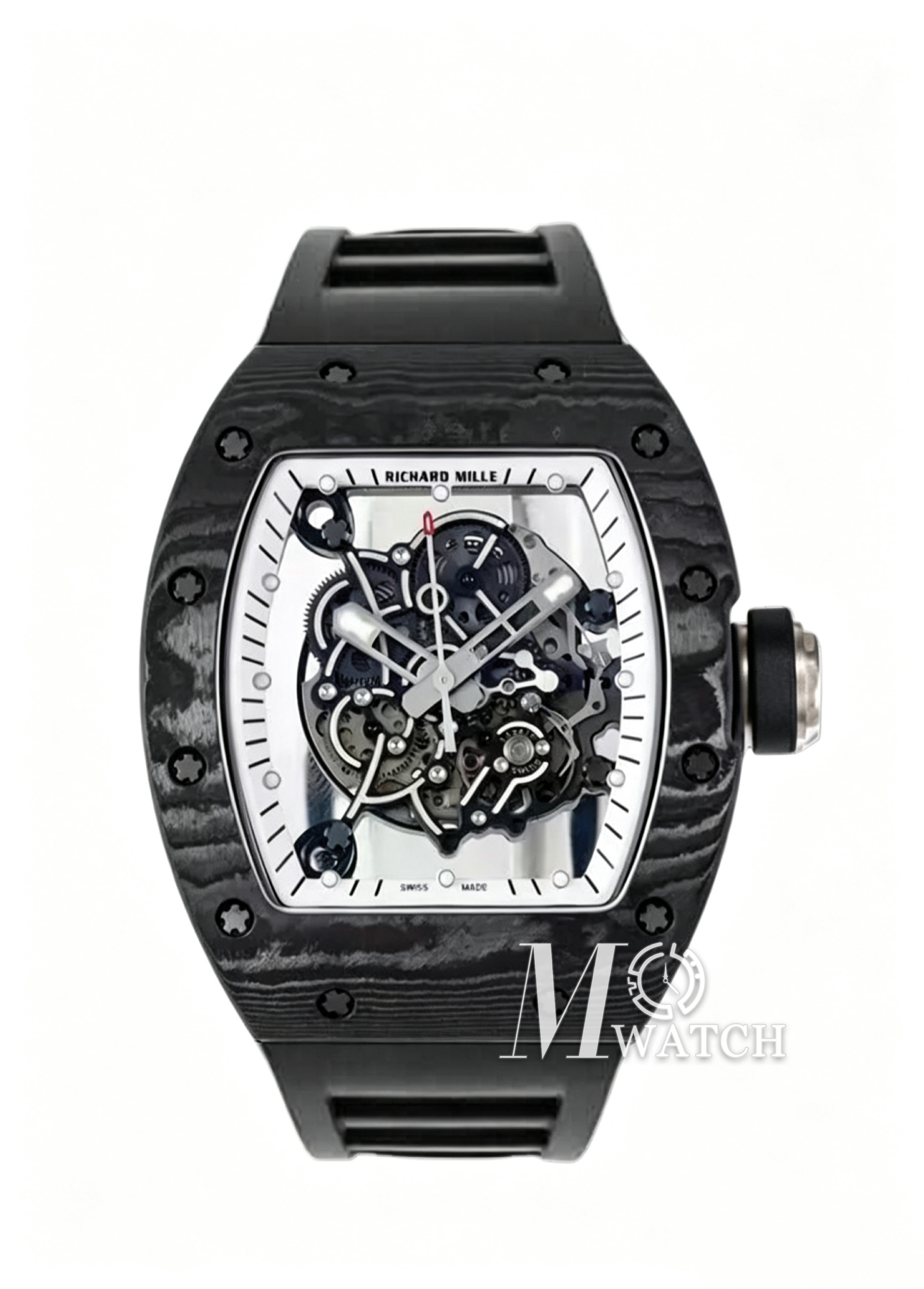 RICHARD MILLE - Super Clone RM055 Black NTPT/RU Skeleton Dial UOKF RMUL2