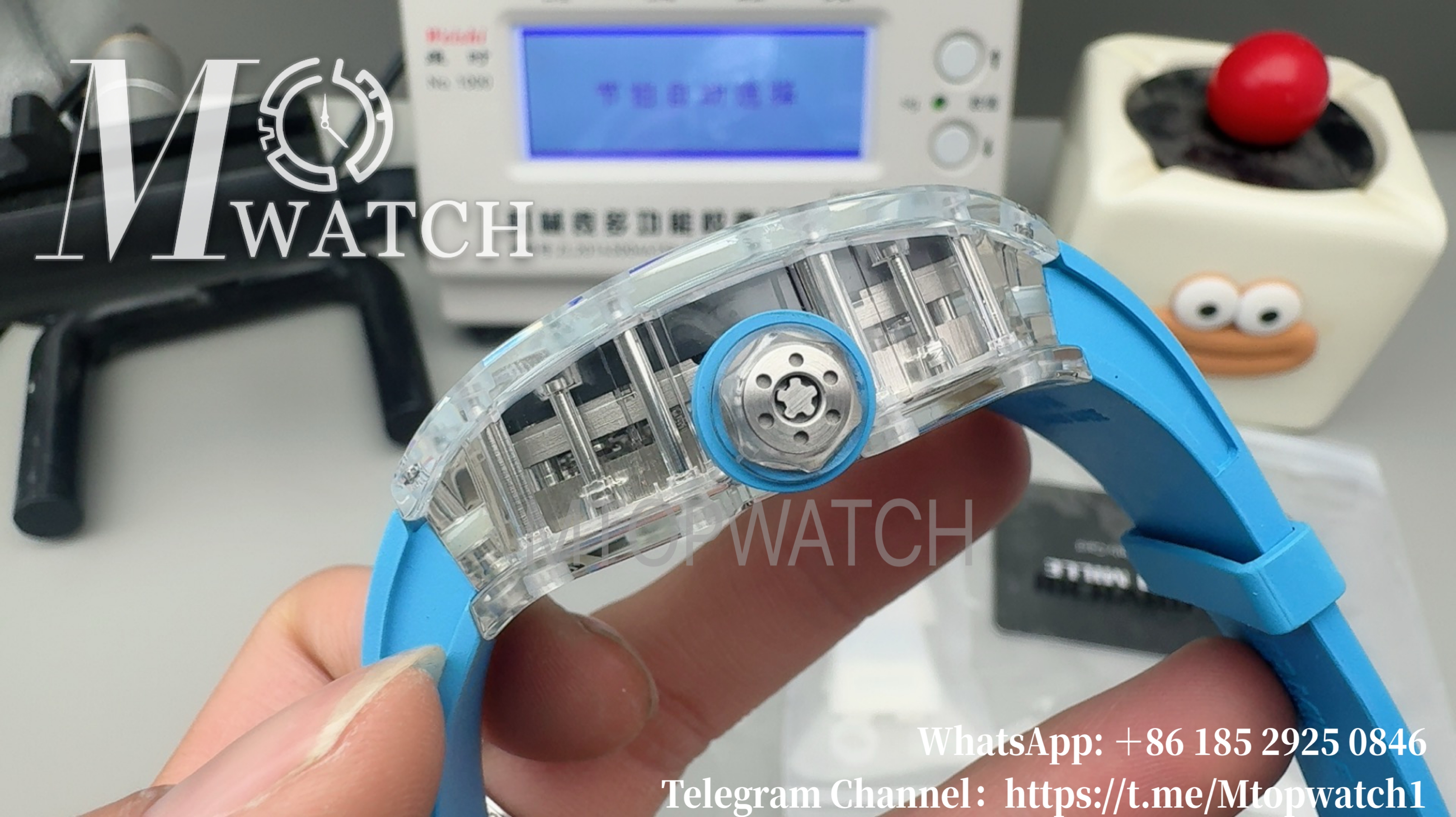 RICHARD MILLE - VAUCHER SUPER CLONE RM53-02 Tourbillon Sapphire Blue
