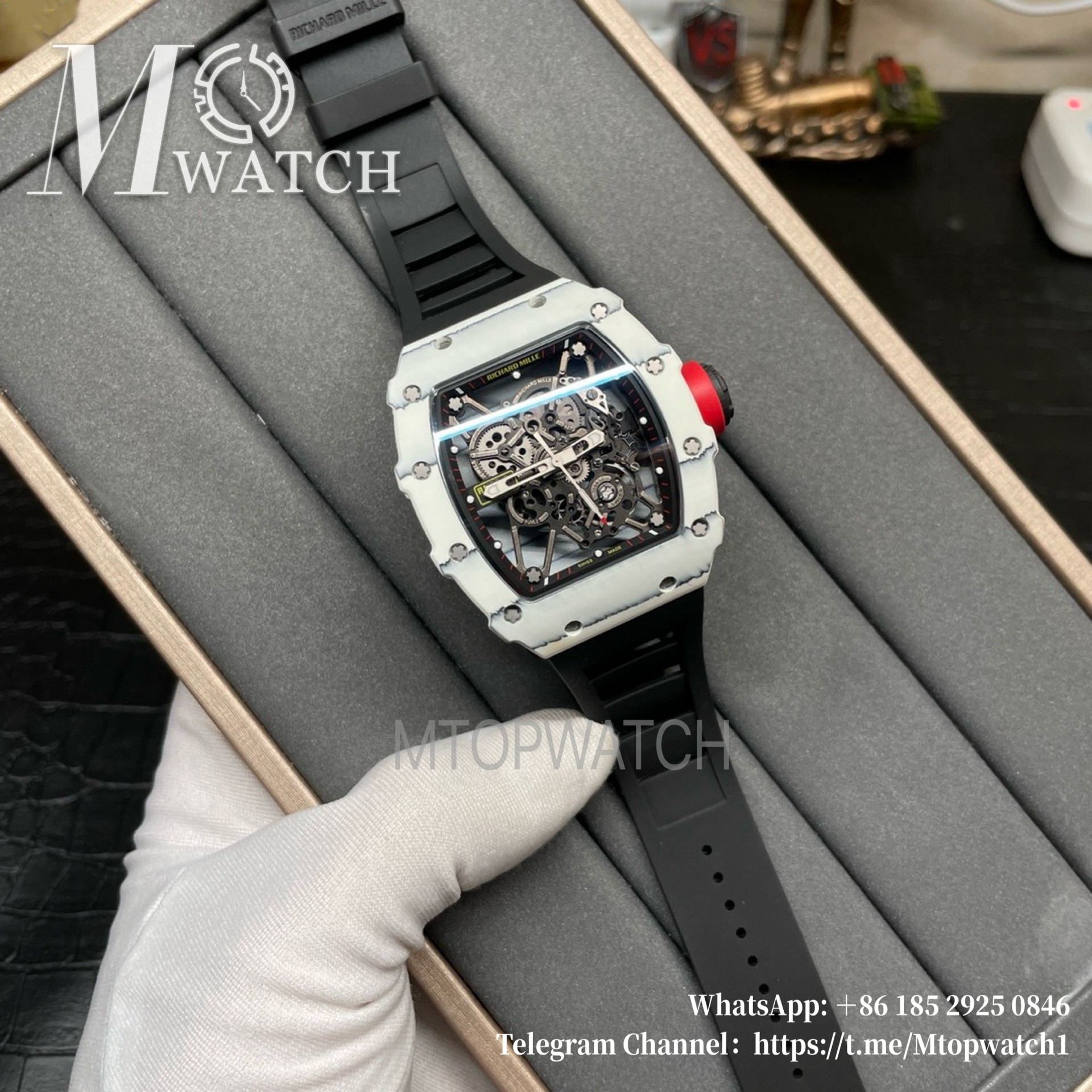RICHARD MILLE - VAUCHER SUPER CLONE RM35-01 RAFA Carbon Ultralight