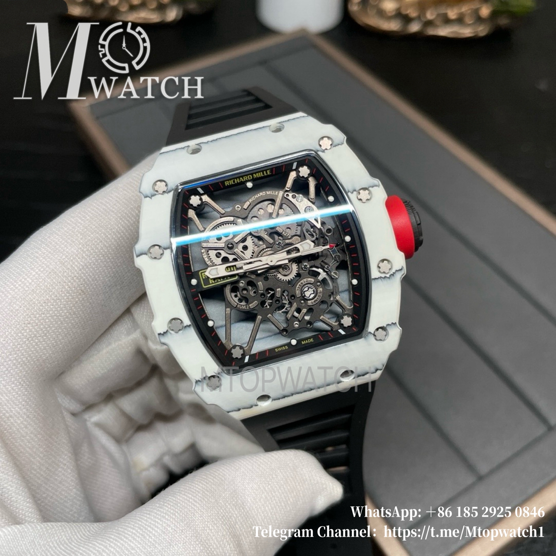 RICHARD MILLE - VAUCHER SUPER CLONE RM35-01 RAFA Carbon Ultralight