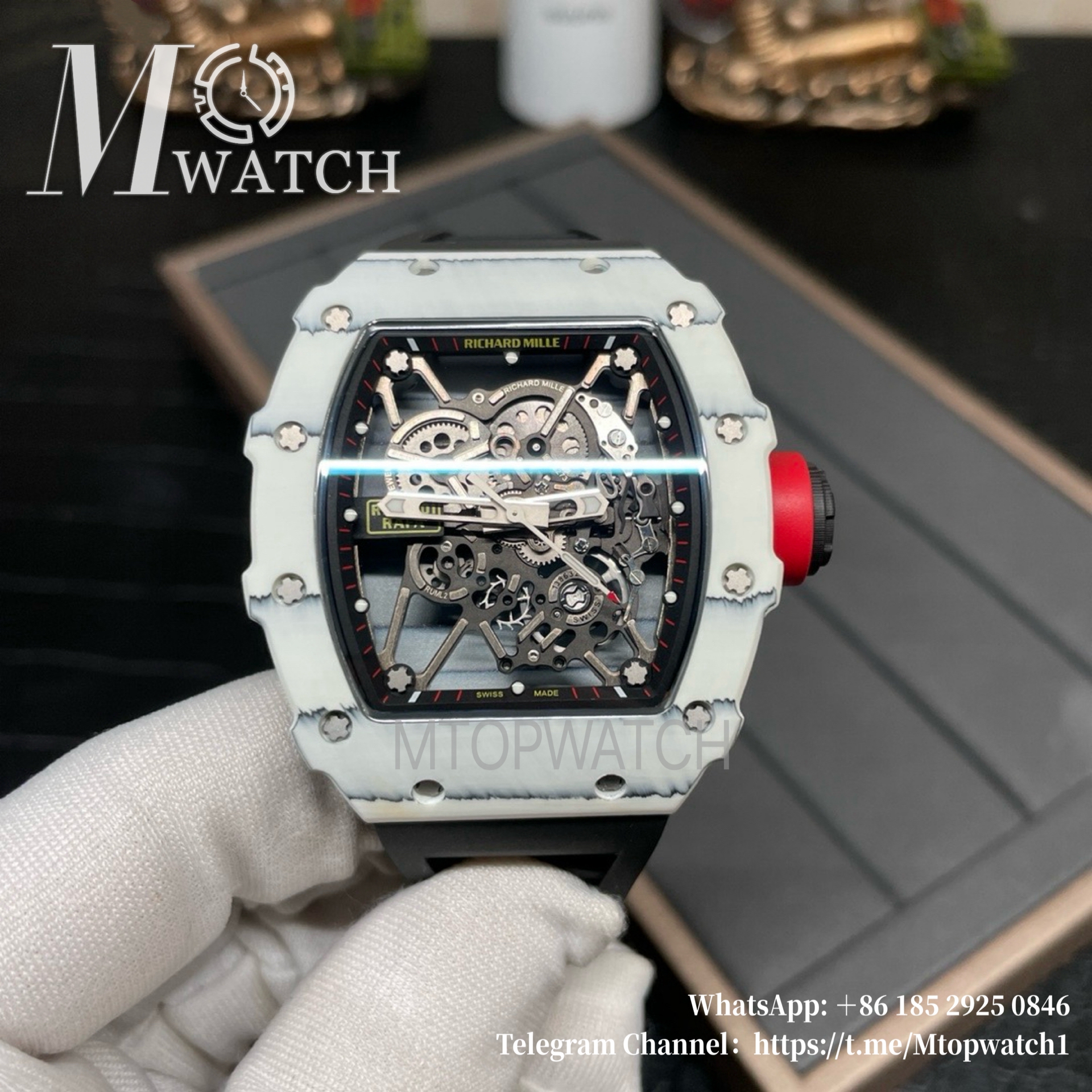 RICHARD MILLE - VAUCHER SUPER CLONE RM35-01 RAFA Carbon Ultralight