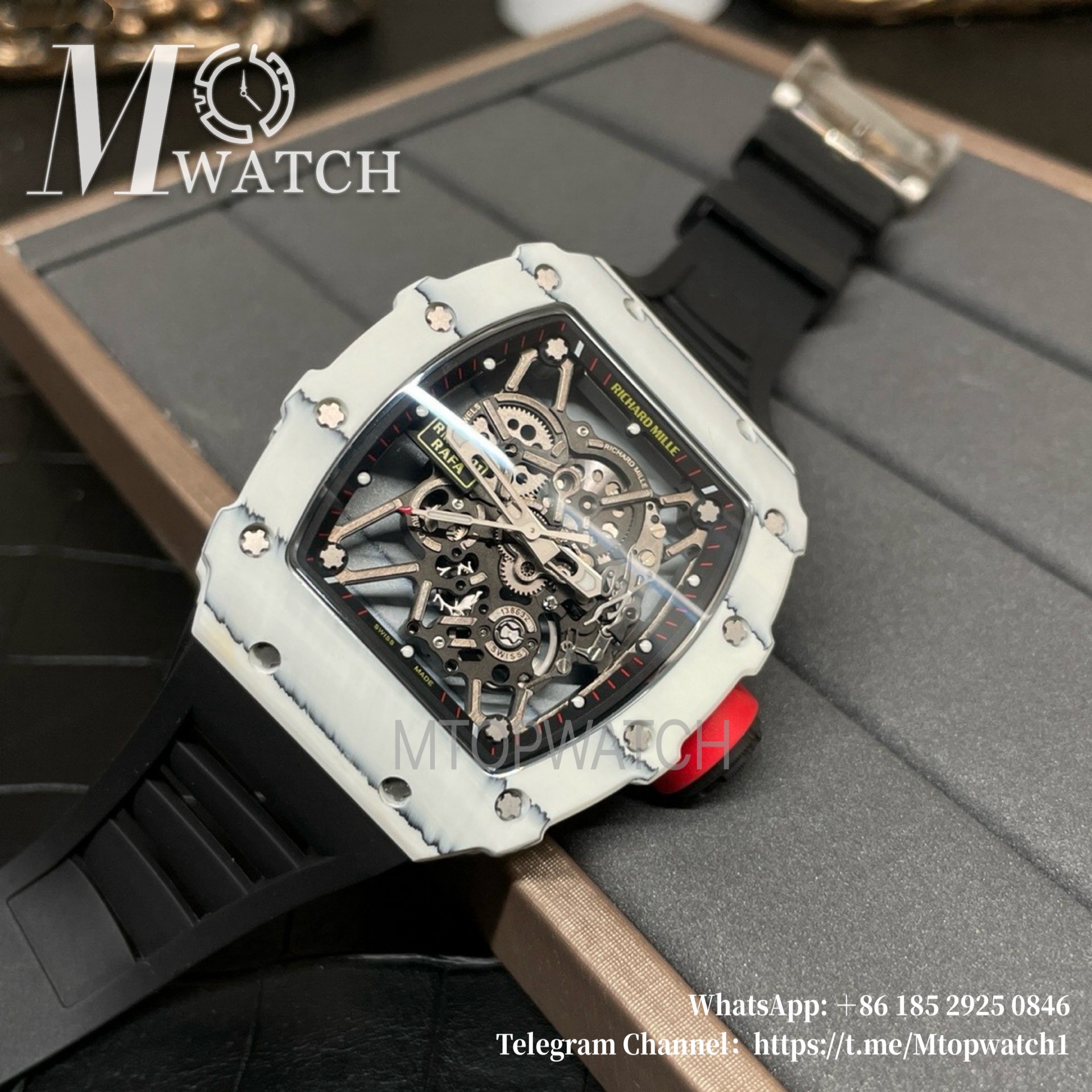 RICHARD MILLE - VAUCHER SUPER CLONE RM35-01 RAFA Carbon Ultralight