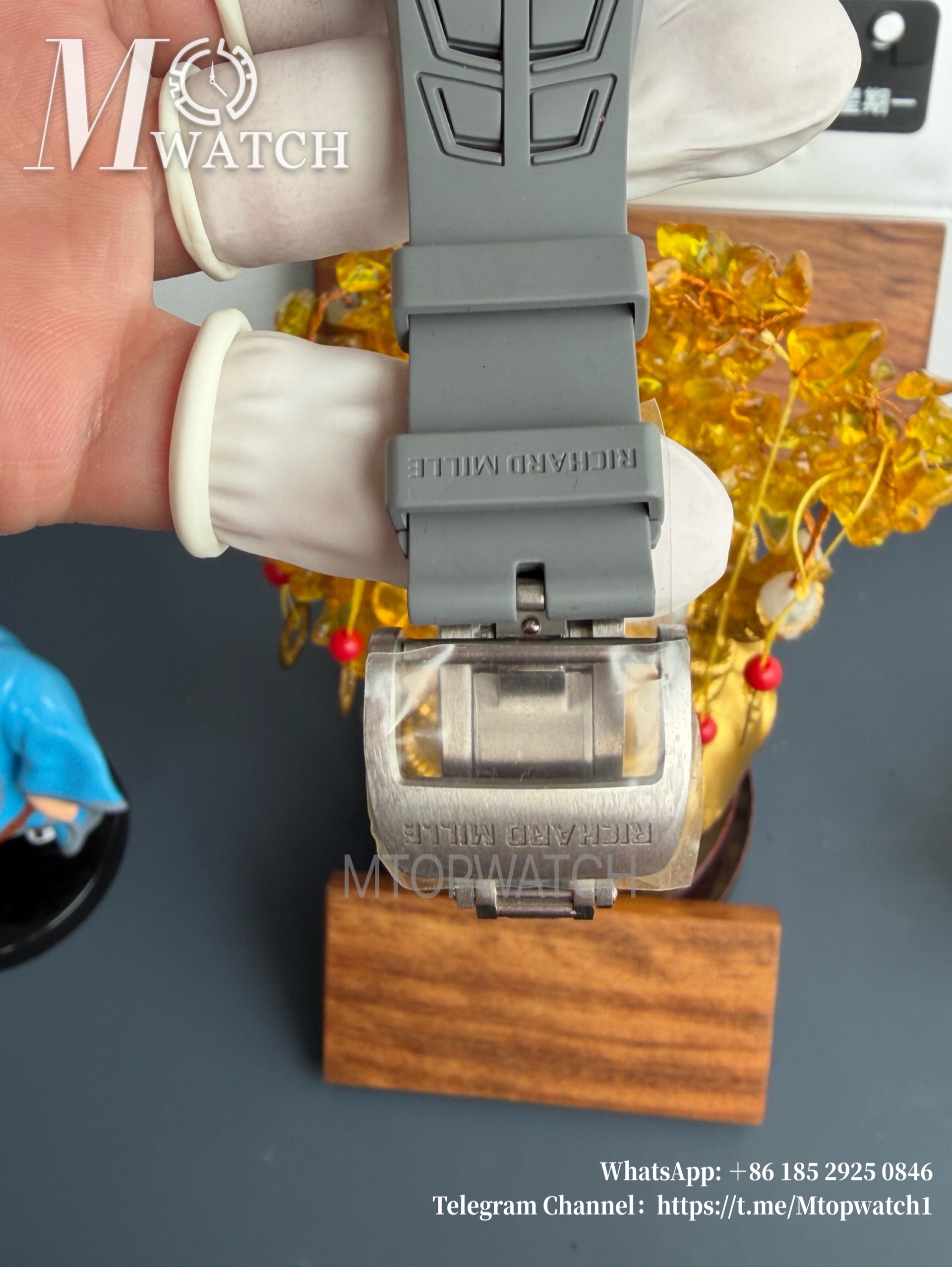 RICHARD MILLE - VAUCHER SUPER CLONE RM055 Grey Ceramic