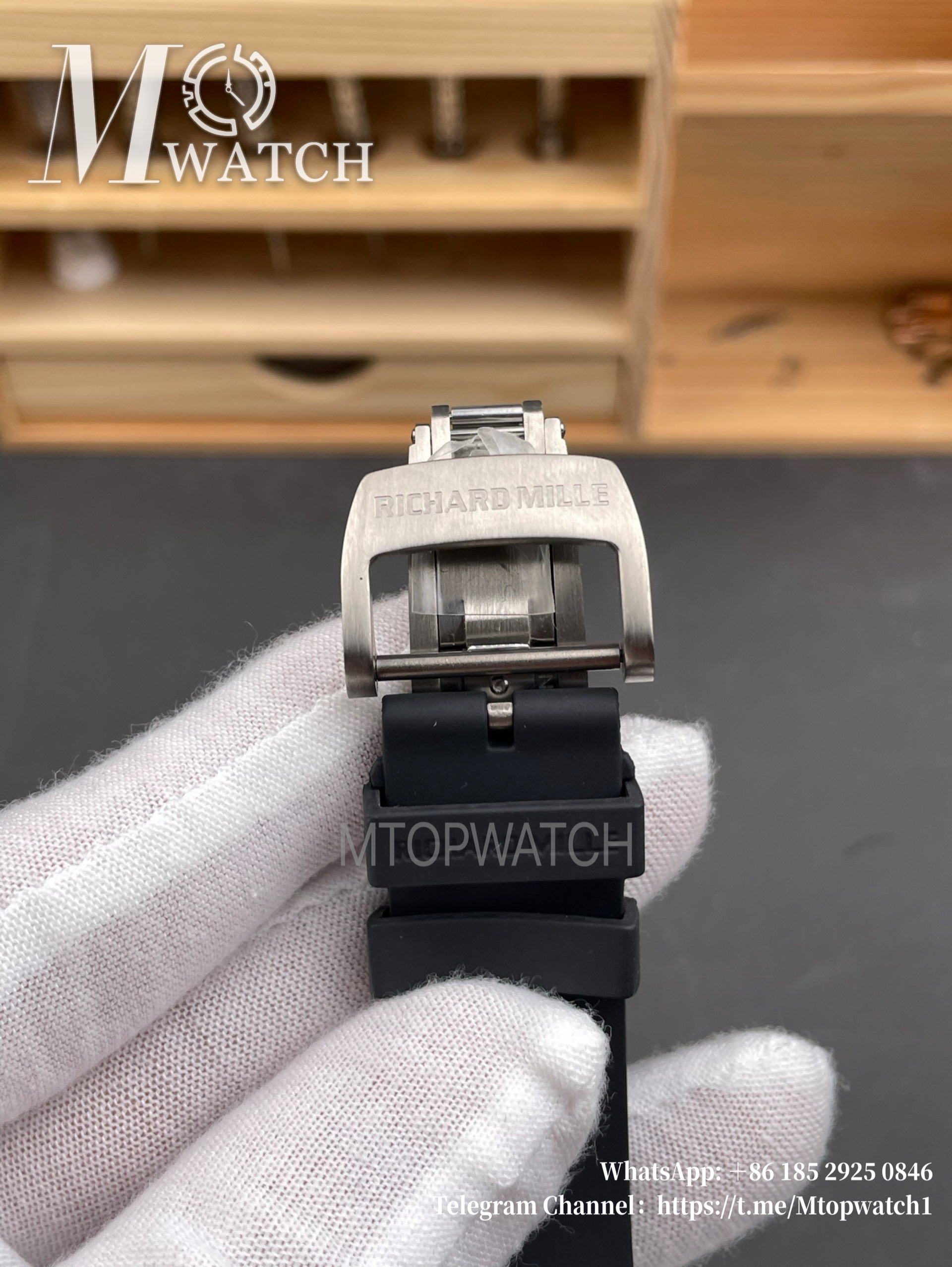 RICHARD MILLE - VAUCHER SUPER CLONE RM61-01 Yohan Blake White NTPT
