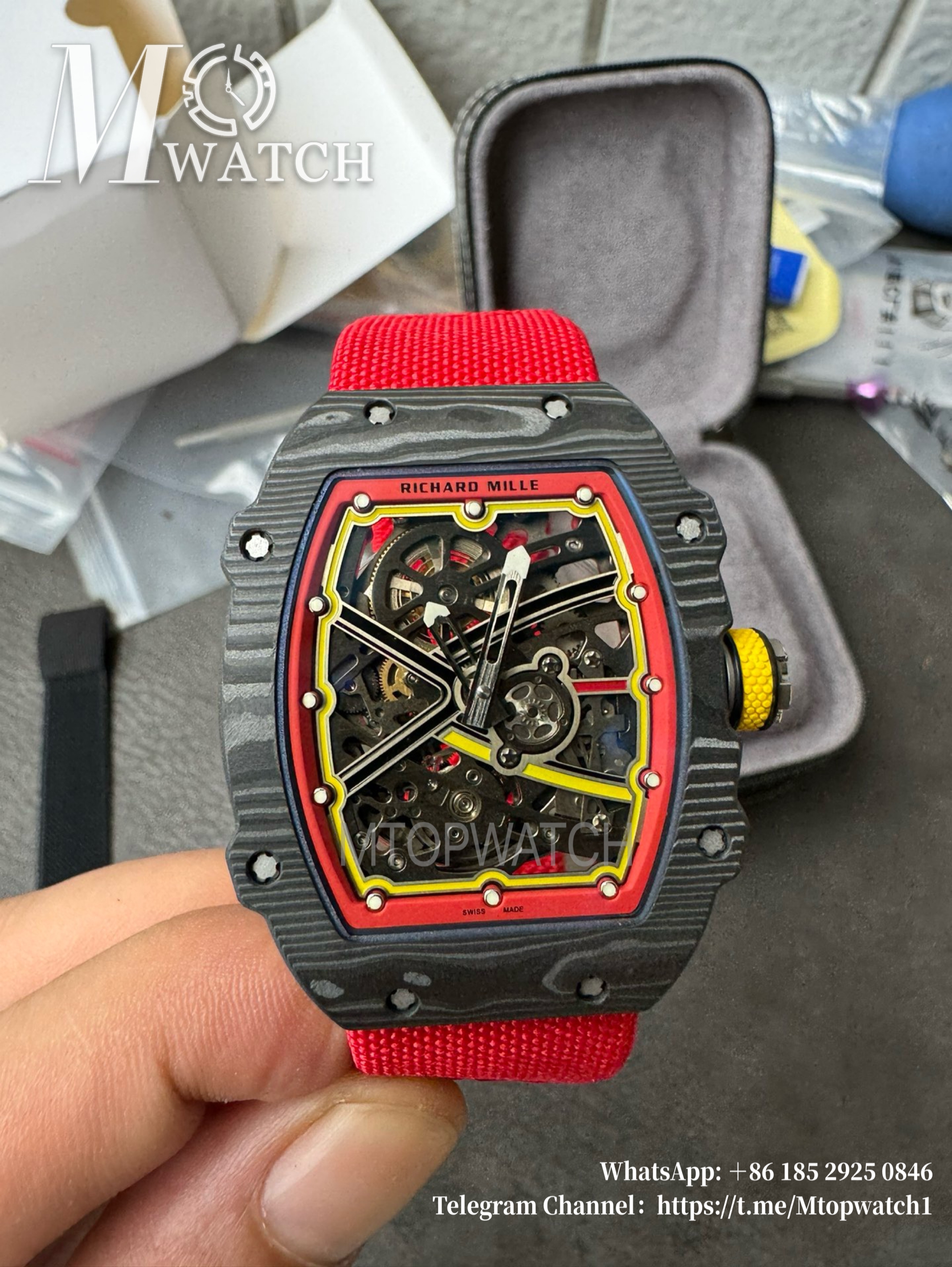 RICHARD MILLE - VAUCHER SUPER CLONE RM67-02 Alexandre Zverev Extra Flat