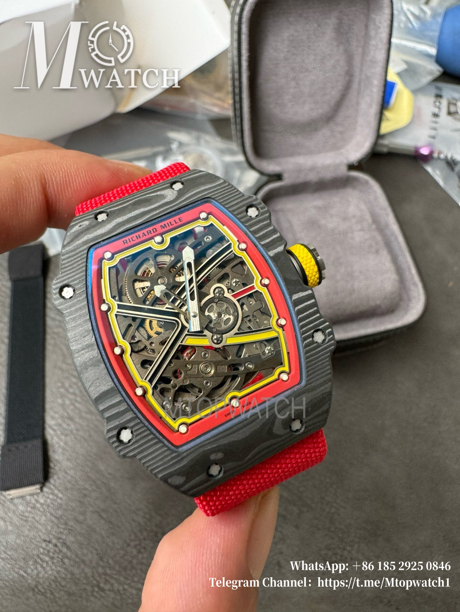 RICHARD MILLE - VAUCHER SUPER CLONE RM67-02 Alexandre Zverev Extra Flat