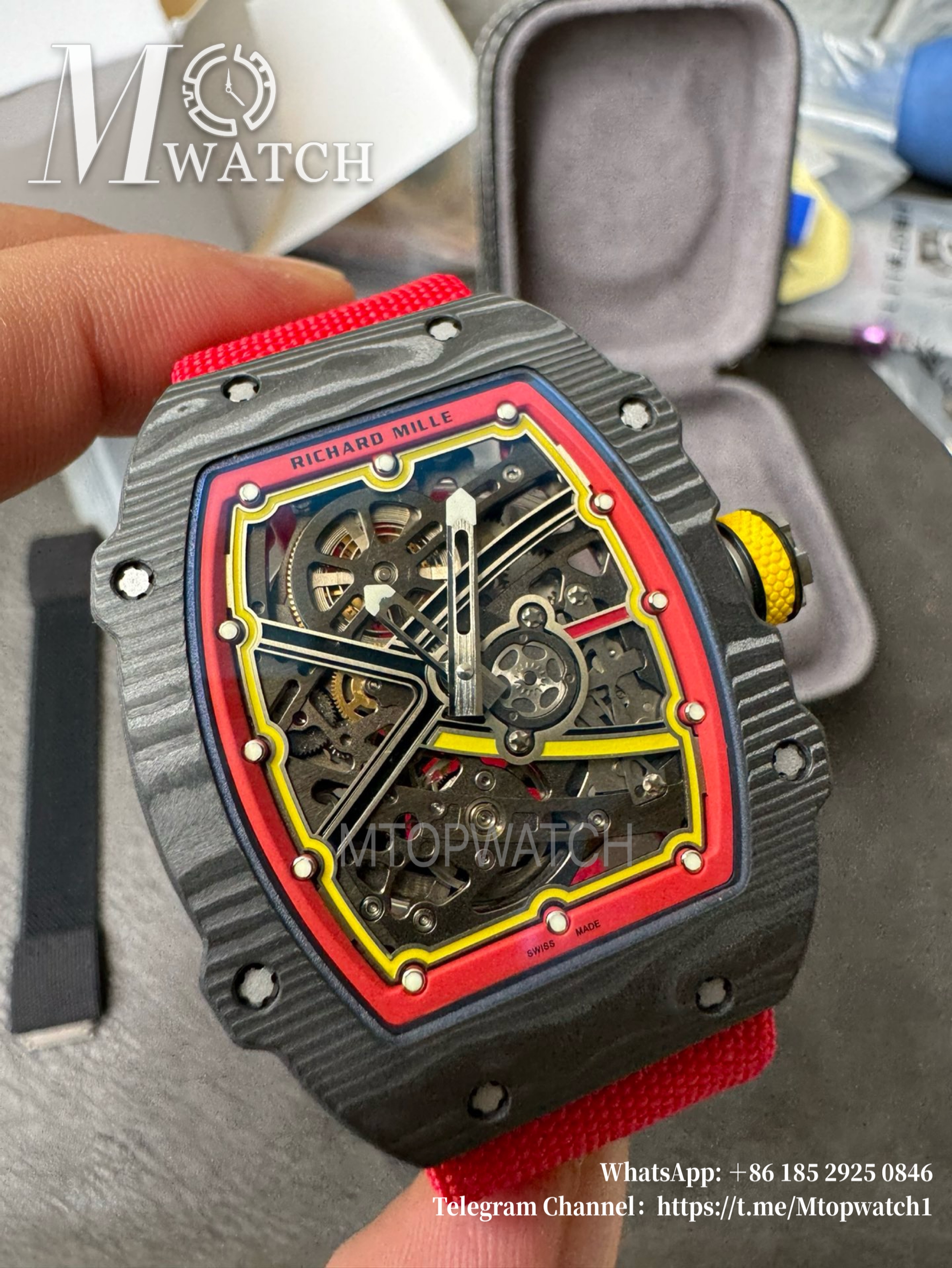 RICHARD MILLE - VAUCHER SUPER CLONE RM67-02 Alexandre Zverev Extra Flat