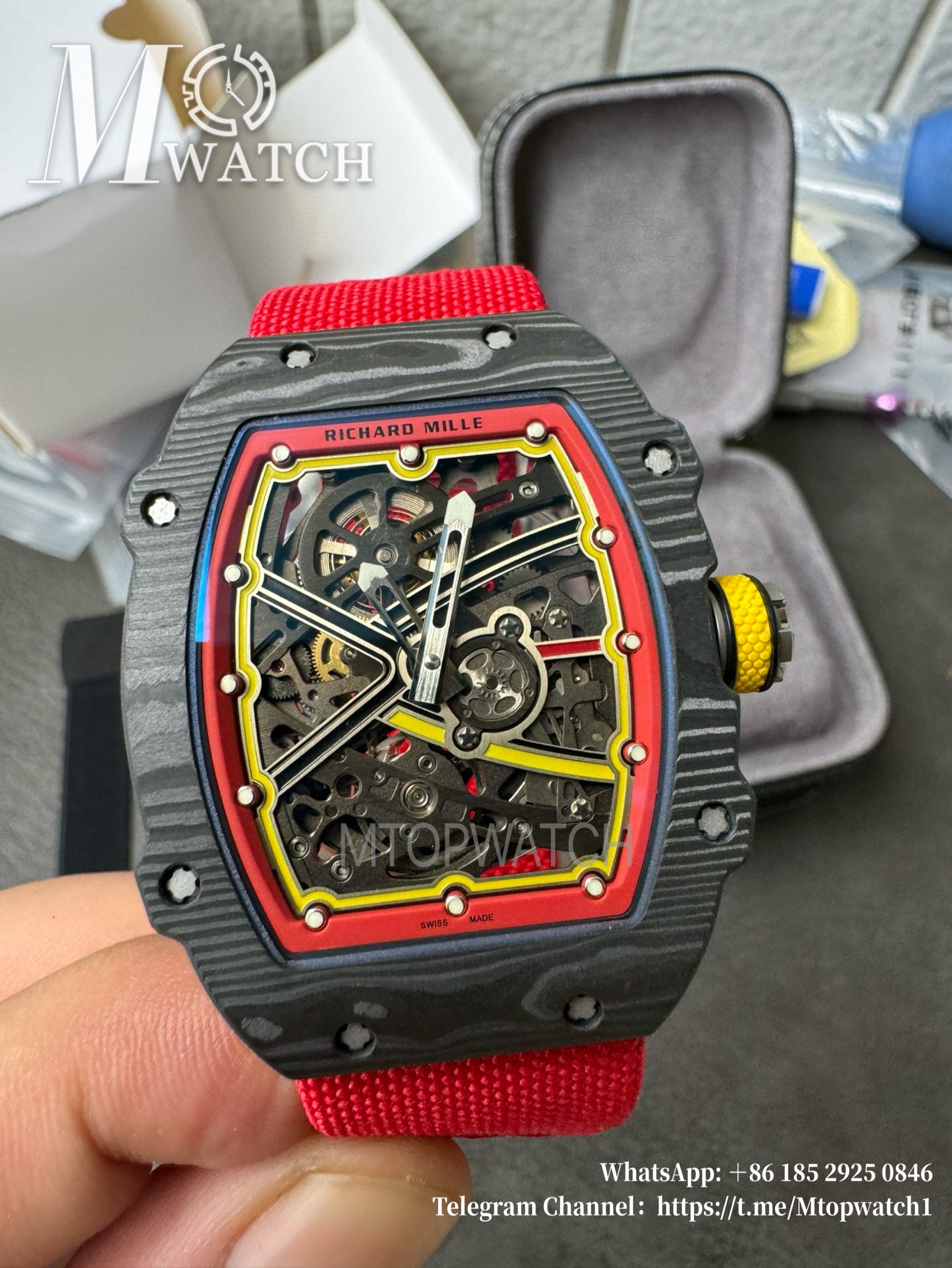 RICHARD MILLE - VAUCHER SUPER CLONE RM67-02 Alexandre Zverev Extra Flat