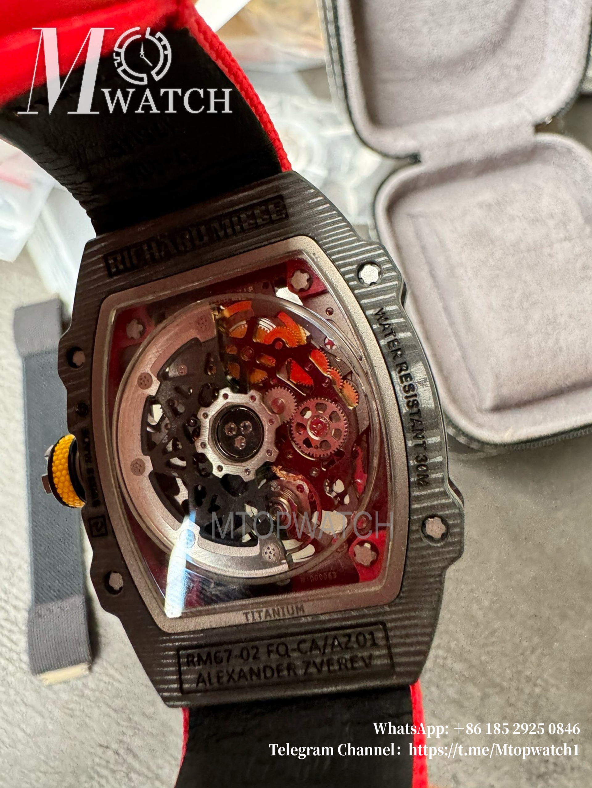 RICHARD MILLE - VAUCHER SUPER CLONE RM67-02 Alexandre Zverev Extra Flat