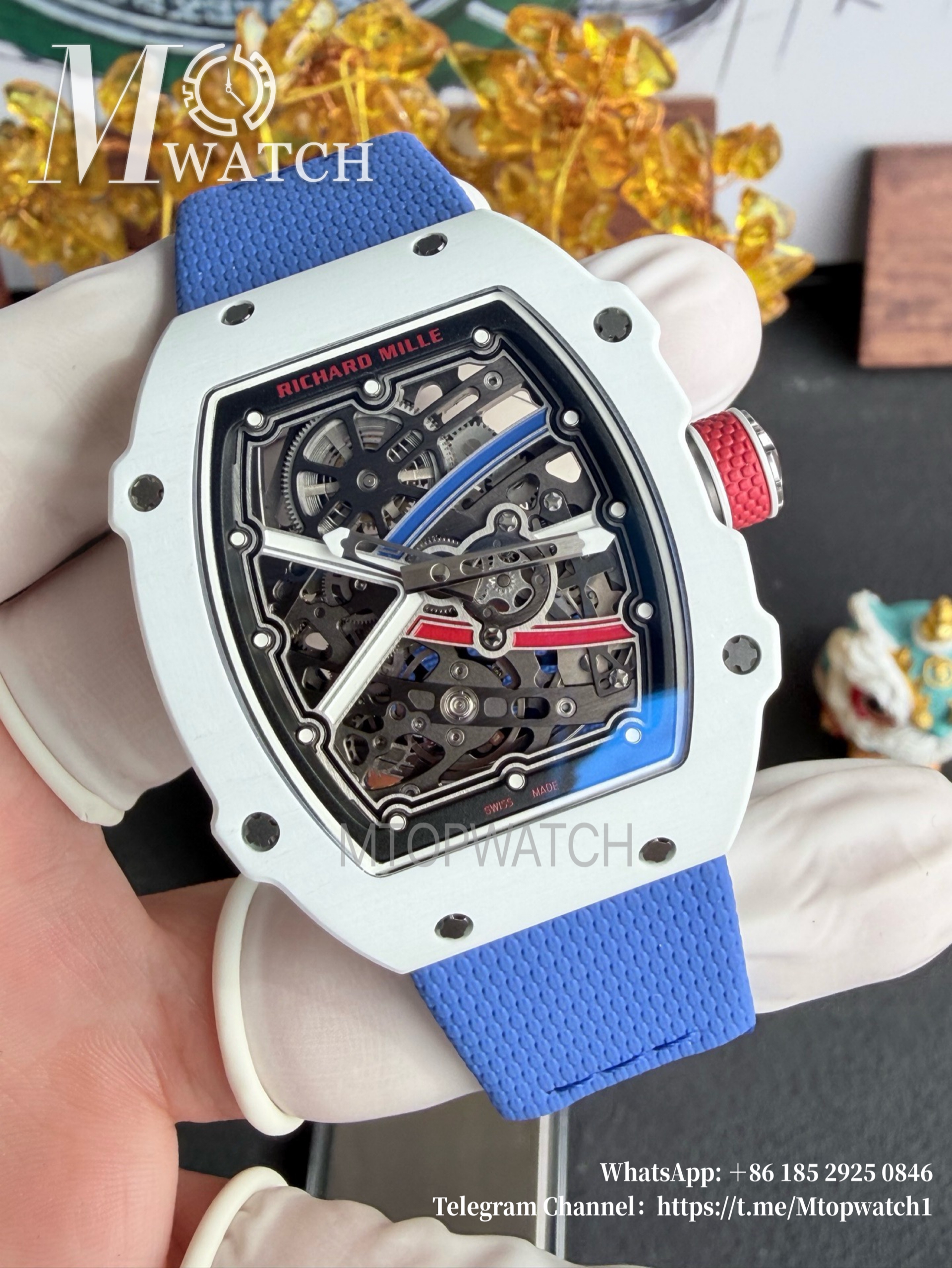 RICHARD MILLE - VAUCHER SUPER CLONE RM67-02 Alexis Pinturault Extra Flat