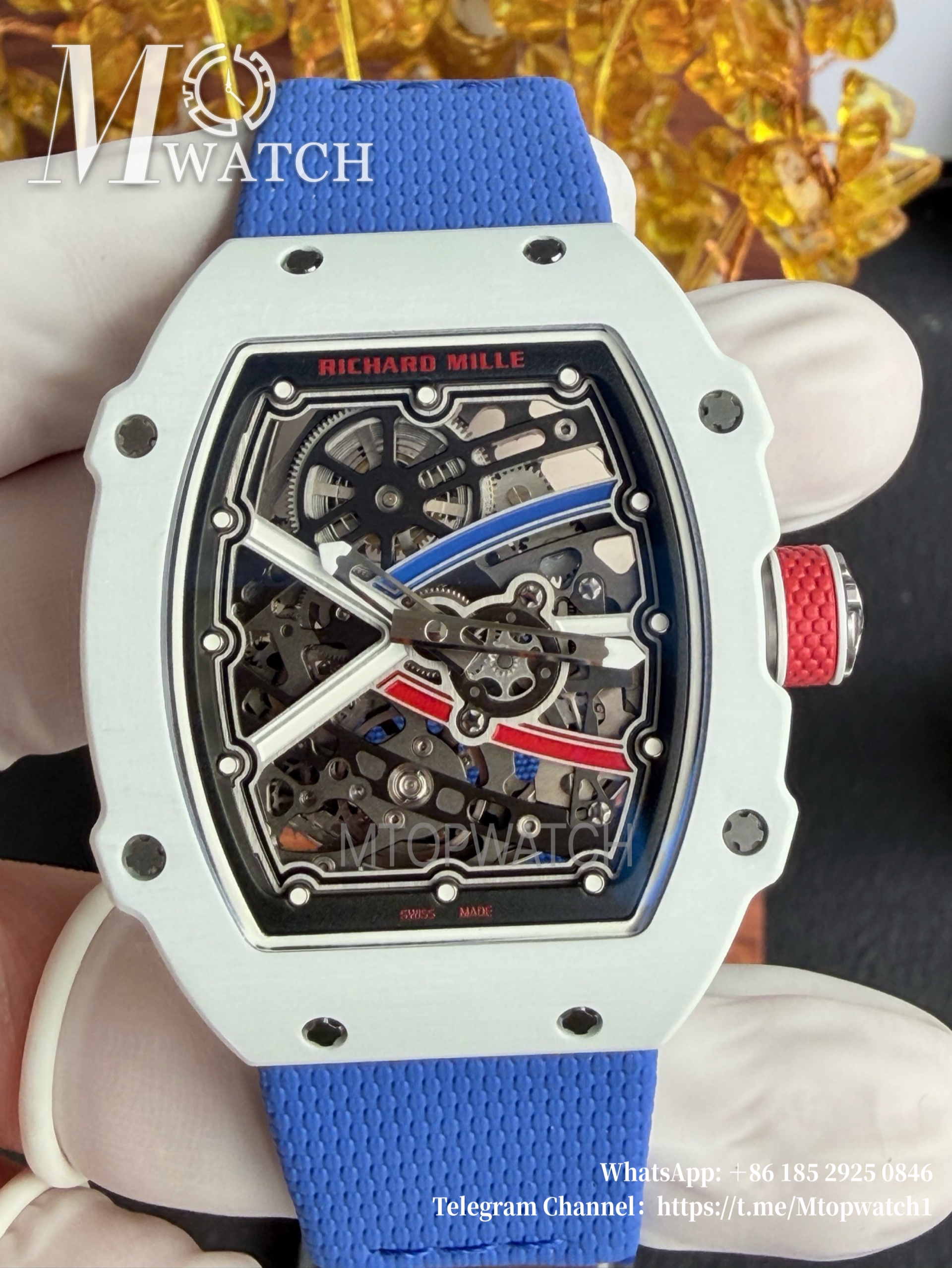 RICHARD MILLE - VAUCHER SUPER CLONE RM67-02 Alexis Pinturault Extra Flat