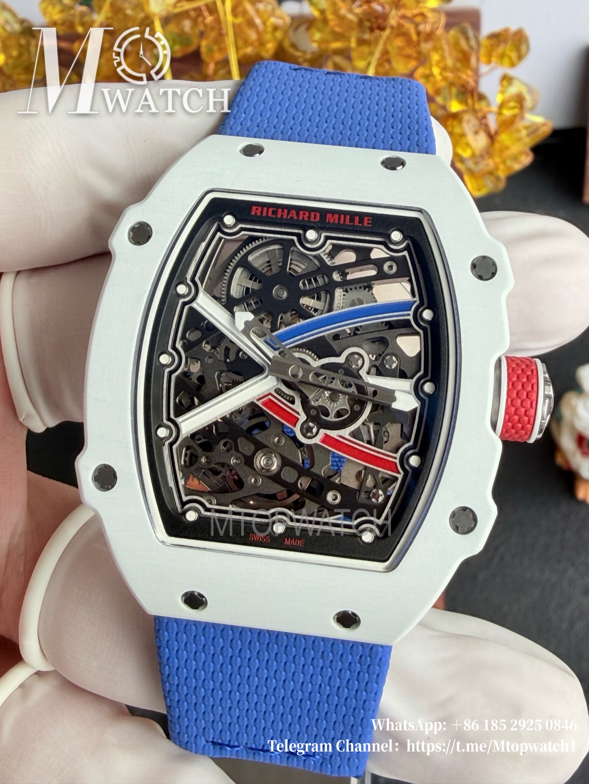 RICHARD MILLE - VAUCHER SUPER CLONE RM67-02 Alexis Pinturault Extra Flat