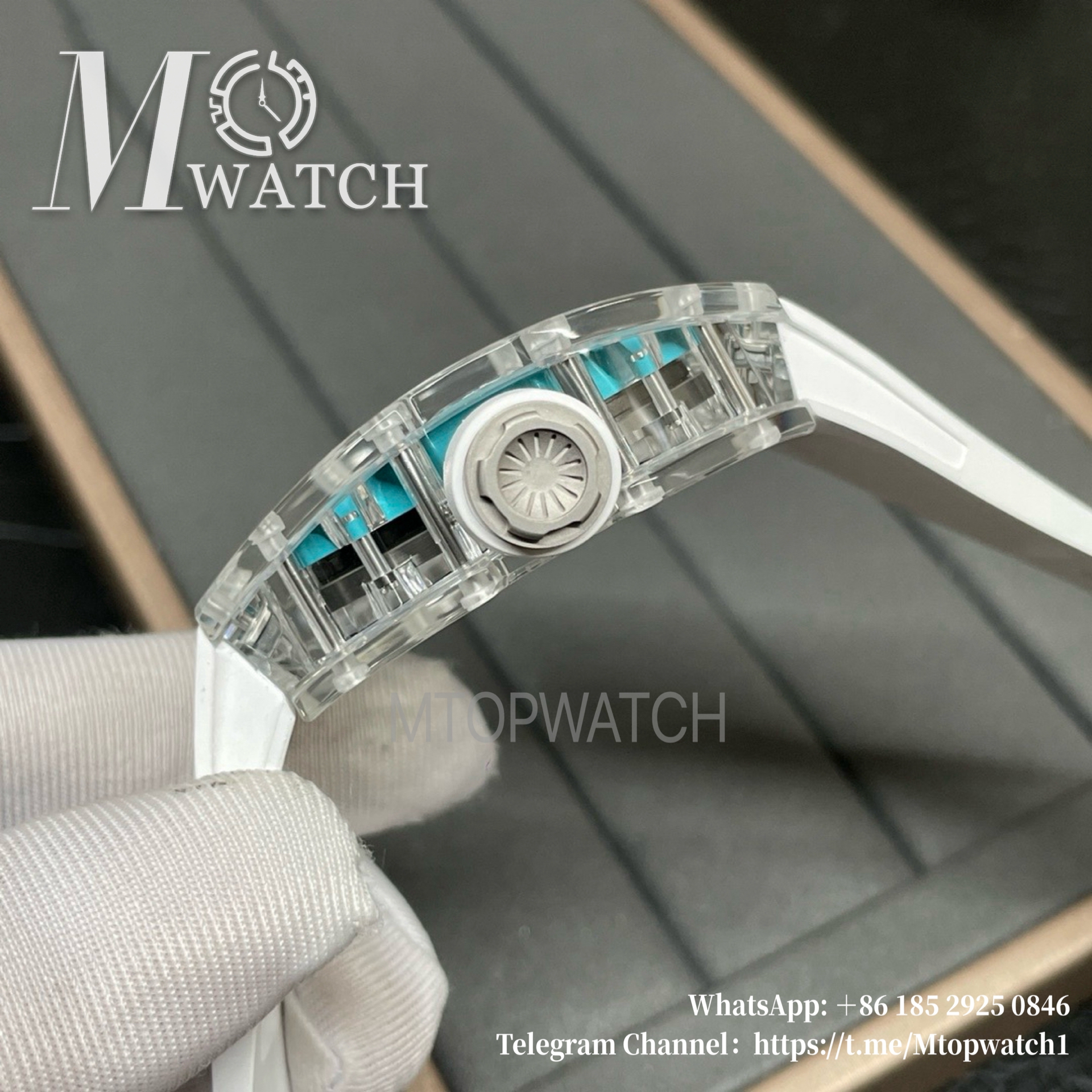RICHARD MILLE - RM35-01 Transparent Skeleton Dial White Sonic RMUL2