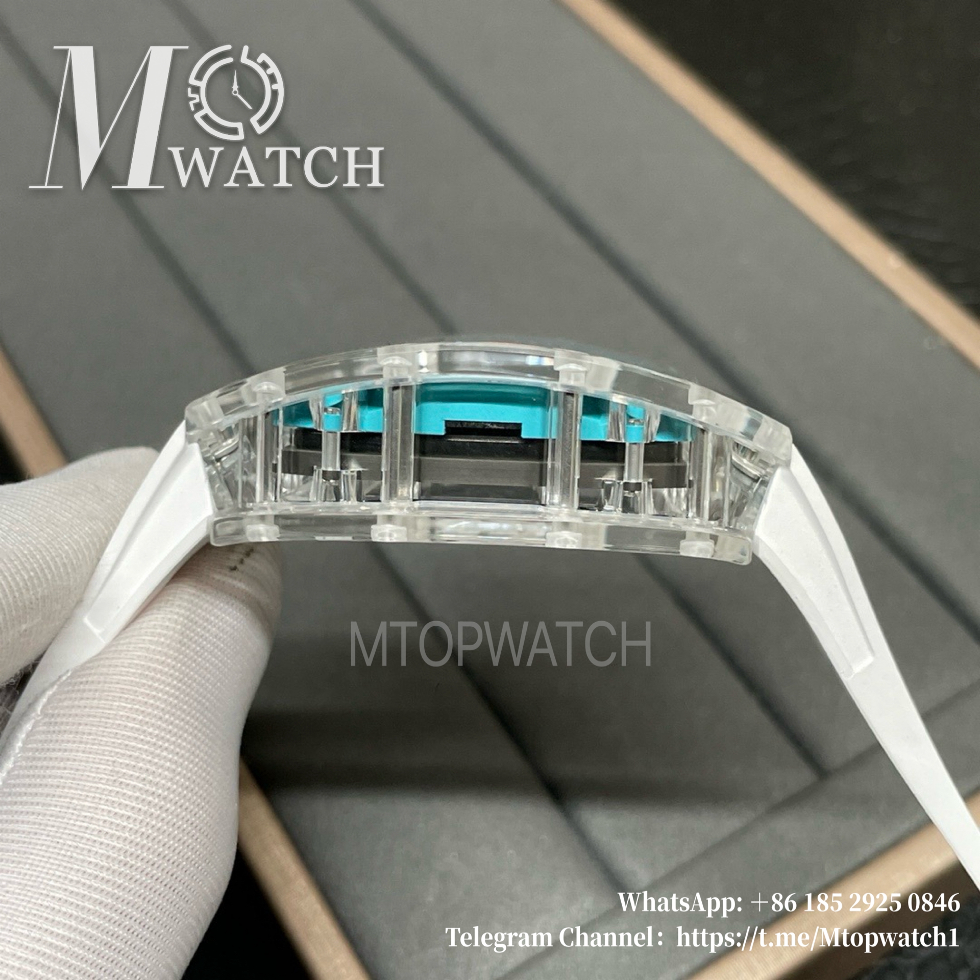 RICHARD MILLE - RM35-01 Transparent Skeleton Dial White Sonic RMUL2