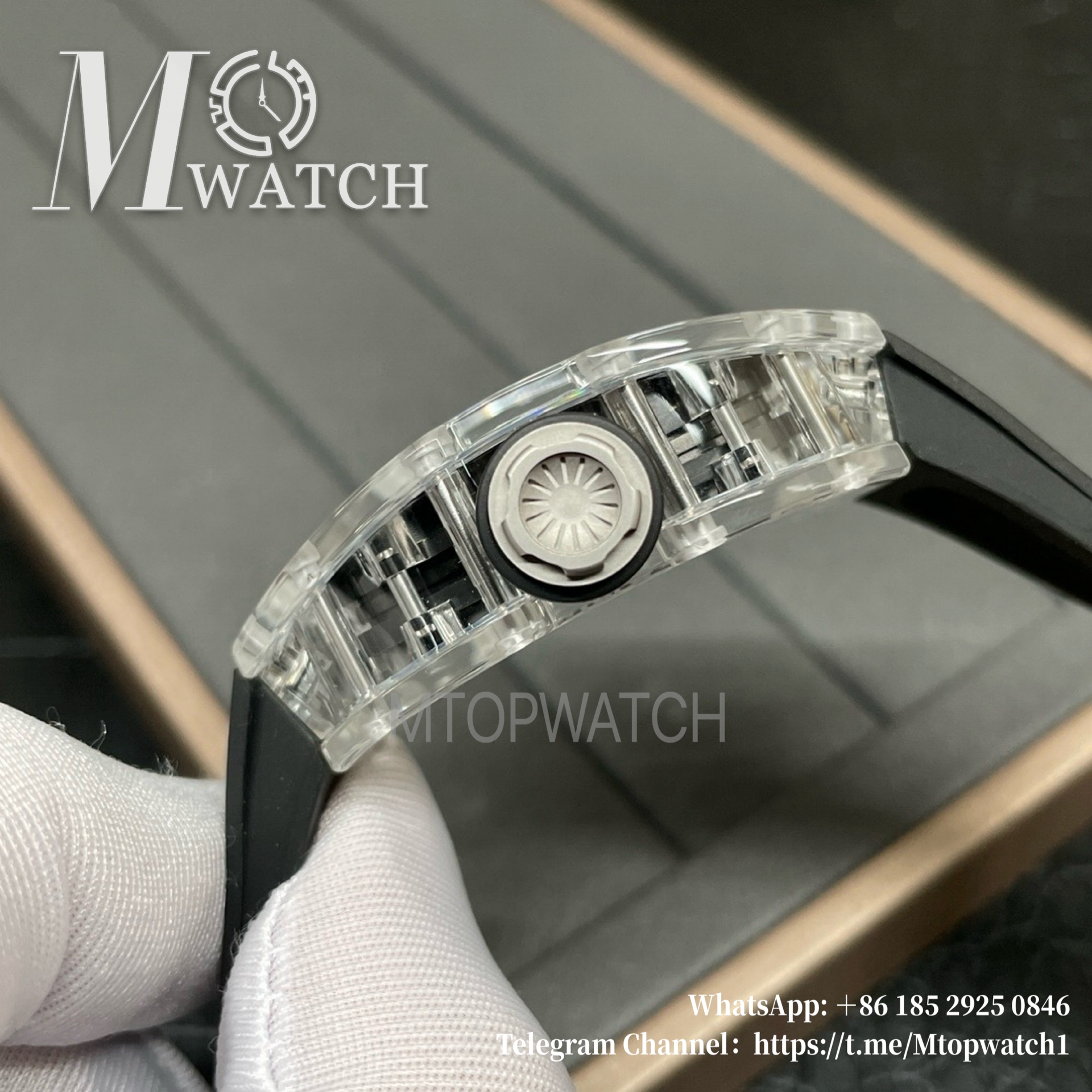 RICHARD MILLE - RM35-01 Transparent Skeleton Dial Black Sonic RMUL2