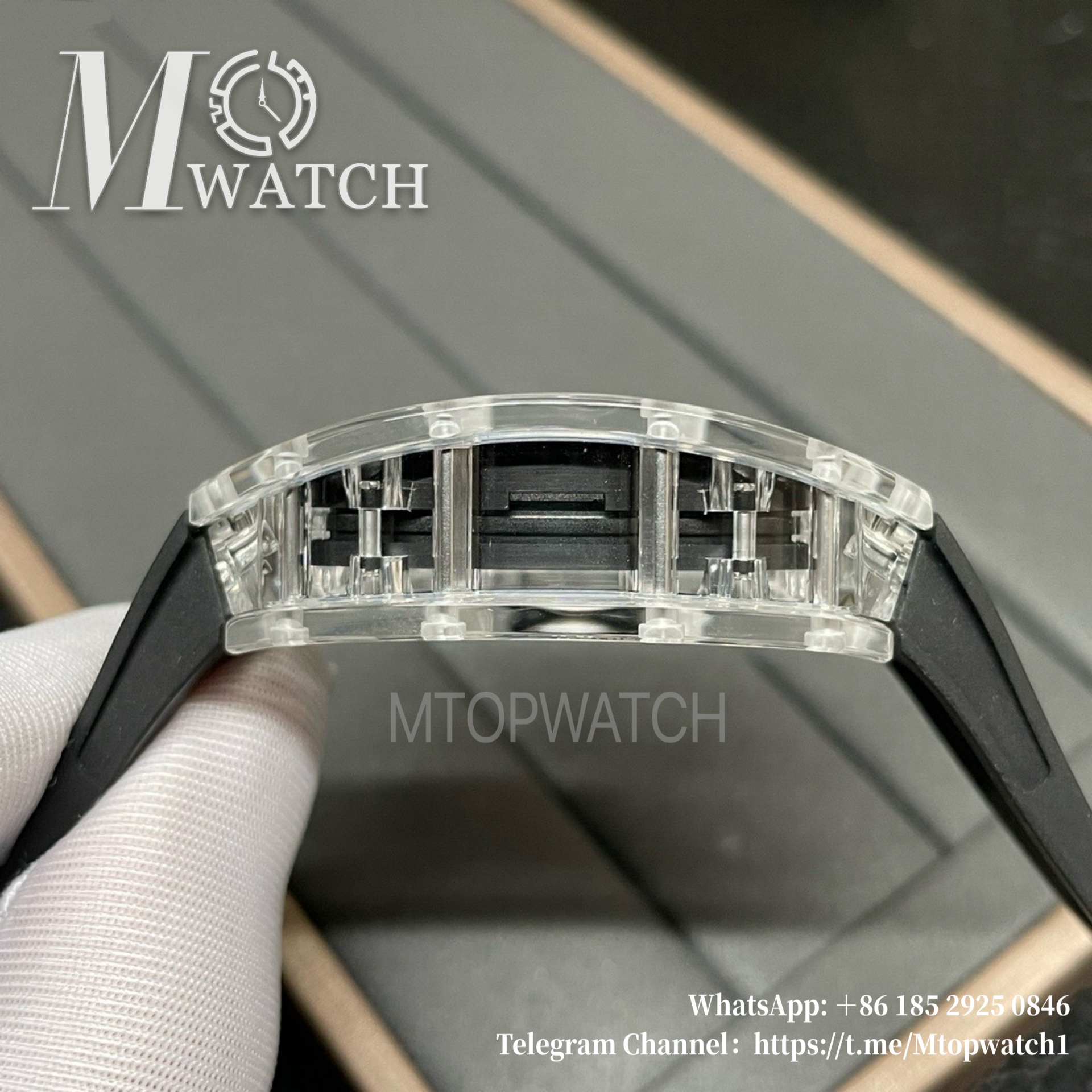 RICHARD MILLE - RM35-01 Transparent Skeleton Dial Black Sonic RMUL2