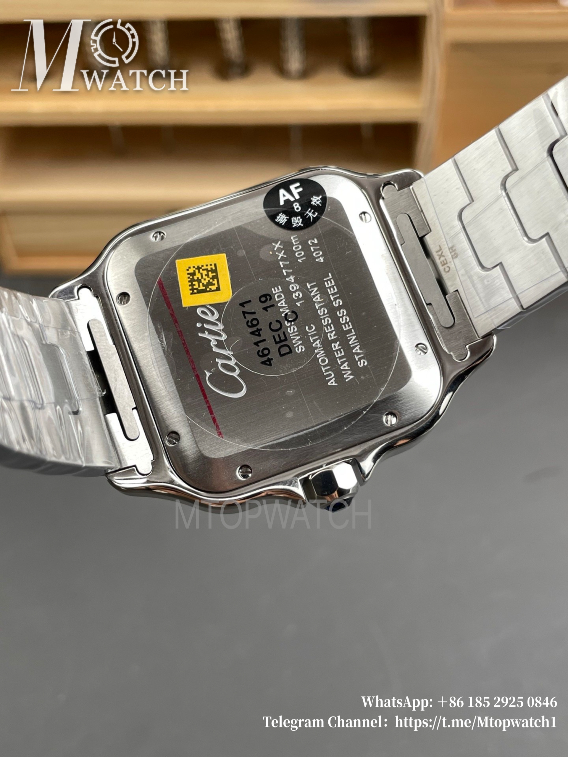 CARTIER - Santos De Cartier 40mm XL SS/SS White Dial AF MY9015