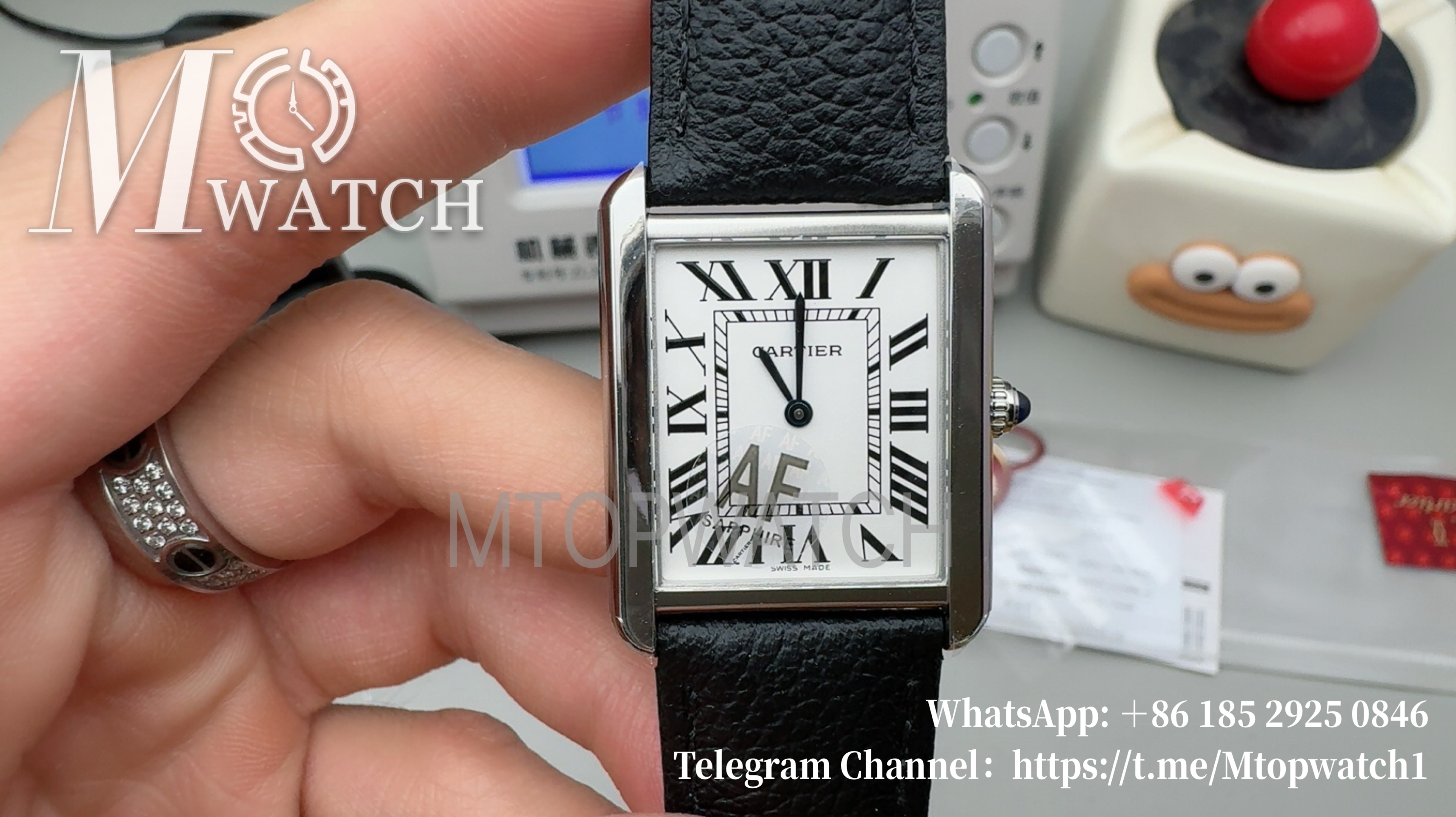 CARTIER - Tank Solo 41mm SS/LE White Dial Original Citizen 9015
