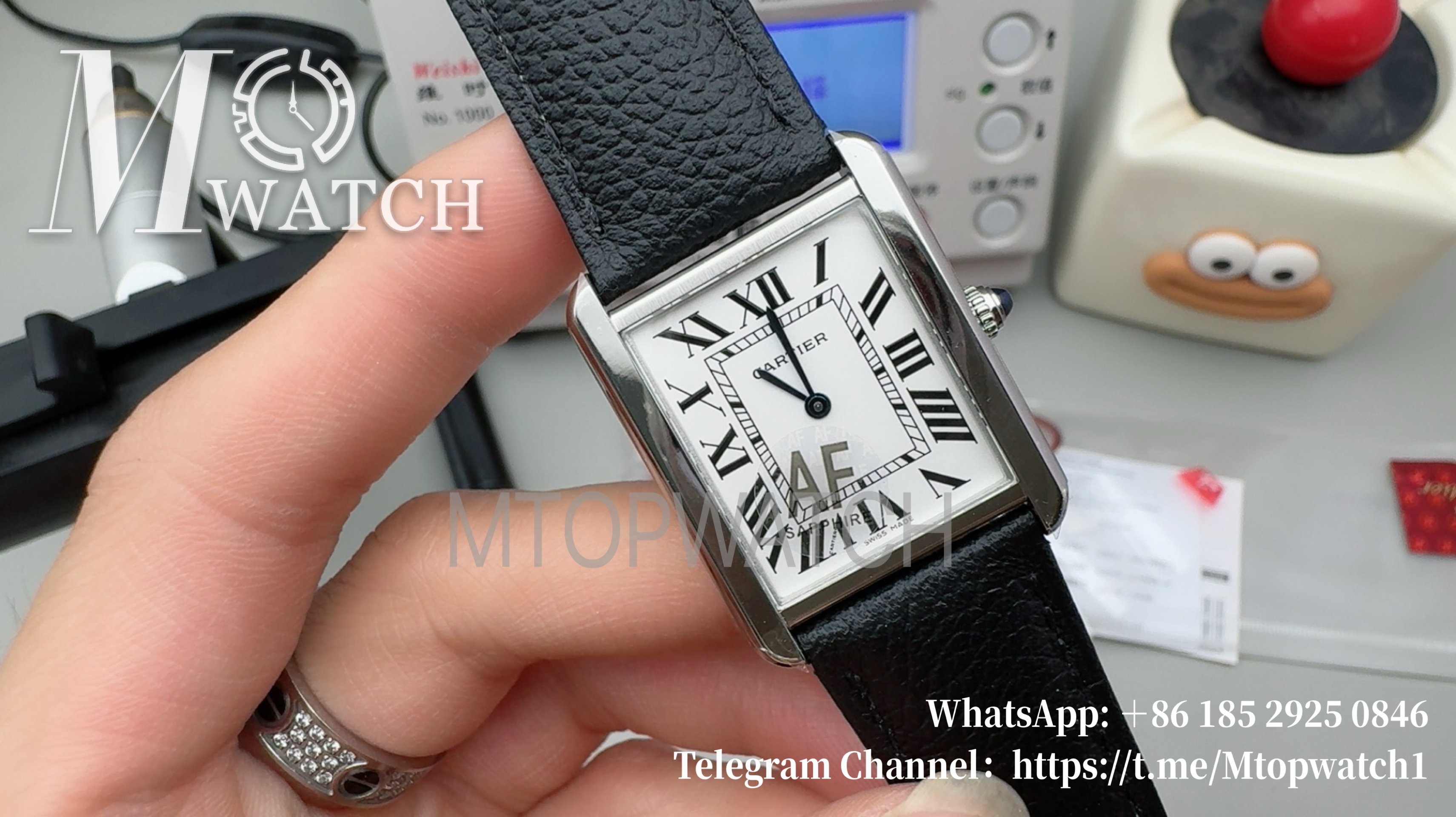 CARTIER - Tank Solo 41mm SS/LE White Dial Original Citizen 9015