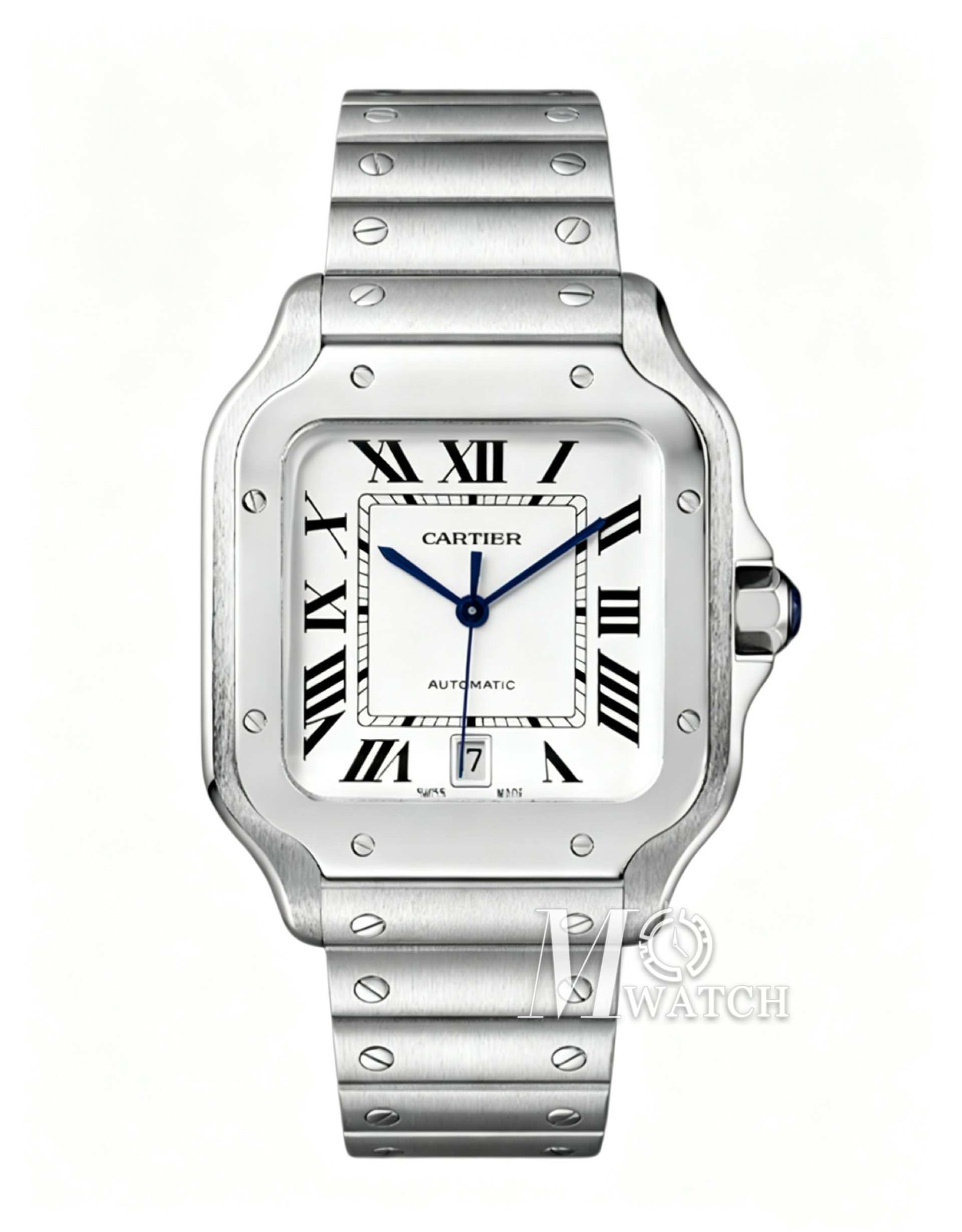 CARTIER - Santos De Cartier 40mm XL SS/SS White Dial AF MY9015