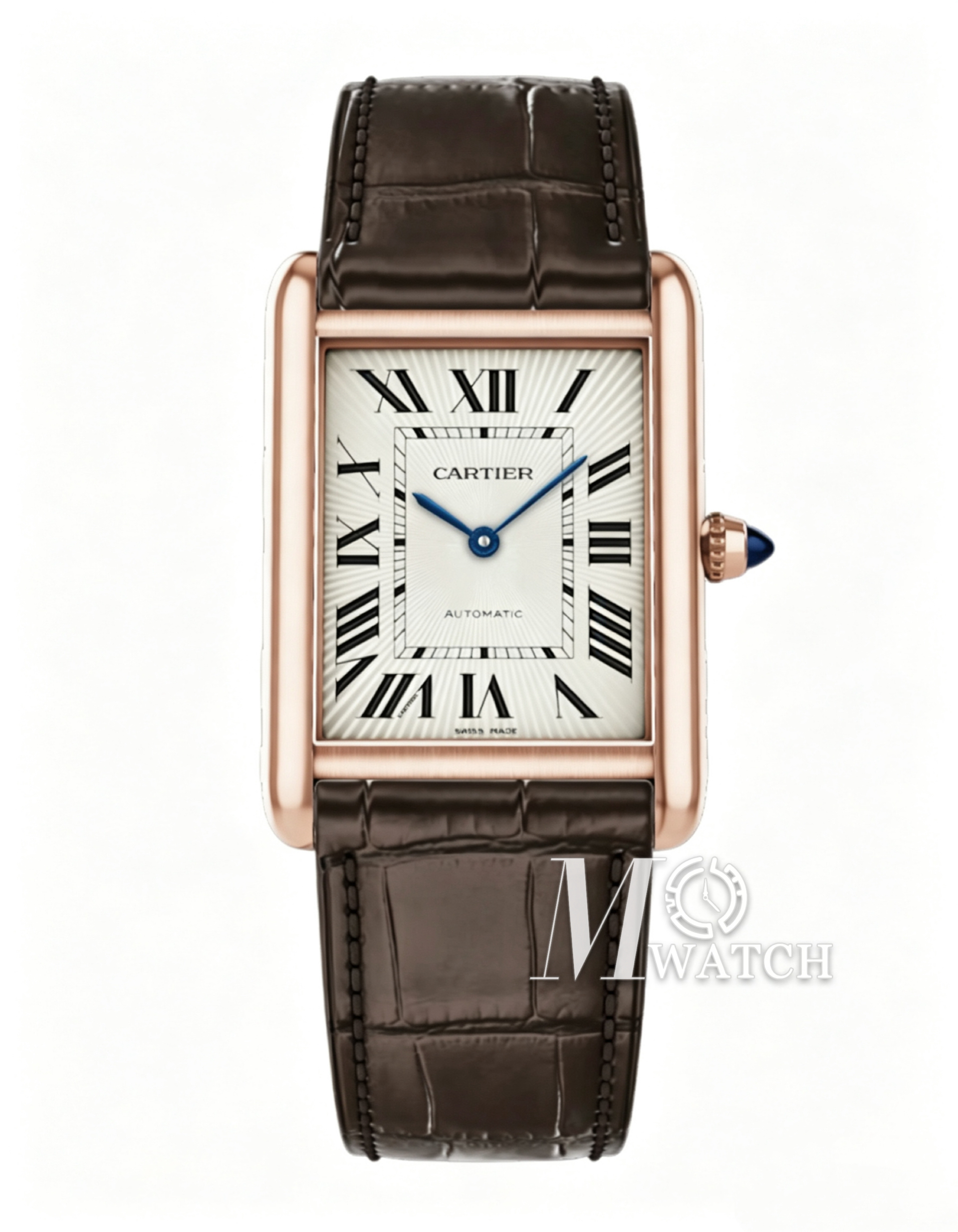 CARTIER - Tank Solo 41mm RG/LE White Dial Original Citizen 9015