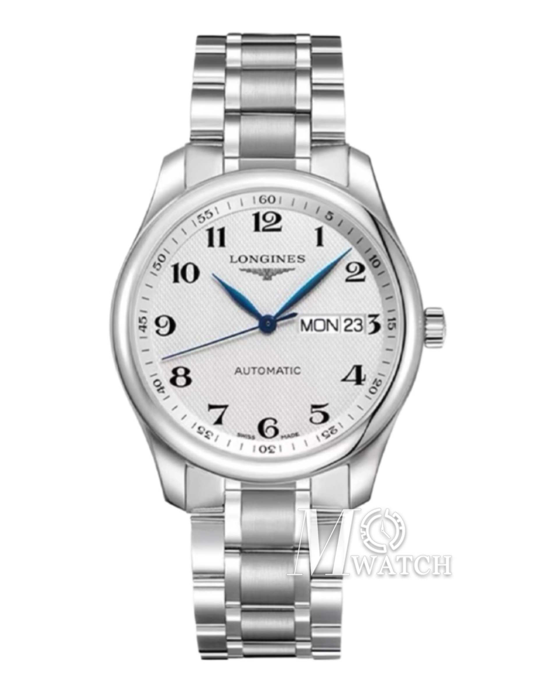 LONGINES - Master Collection DayDate 38.5mm SS/SS White Dial XF A2836