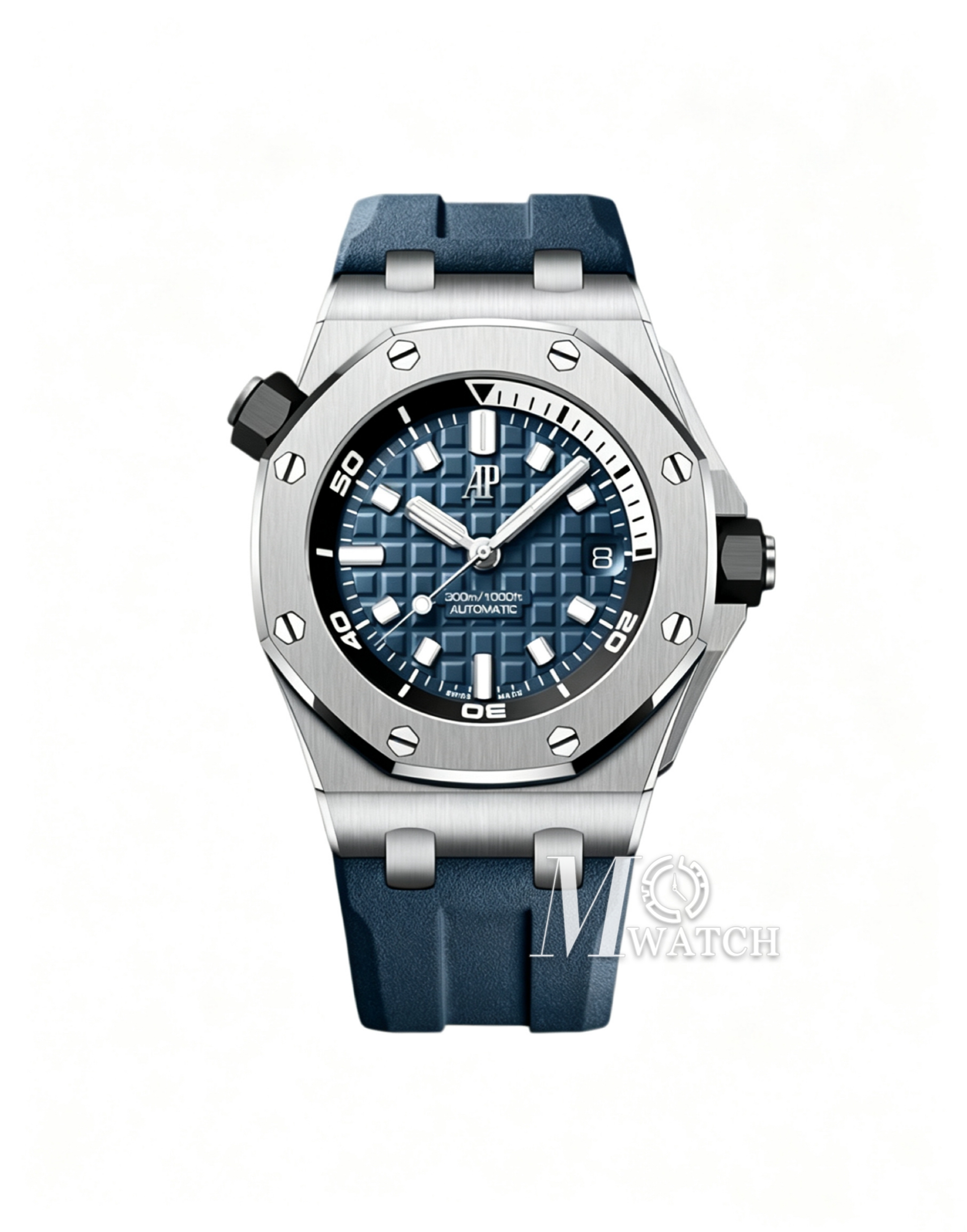 AUDEMARS PIGUET - Royal Oak Offshore Diver 15720 42mm SS/RU Blue/Stk ZF A4308