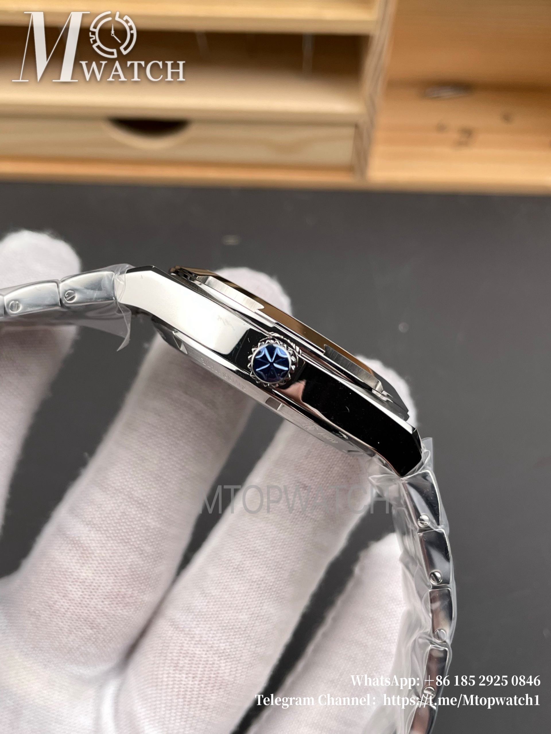 VACHERON CONSTANTIN - Overseas Tourbillon 4500V SS/SS Blue PPF Cal.5100