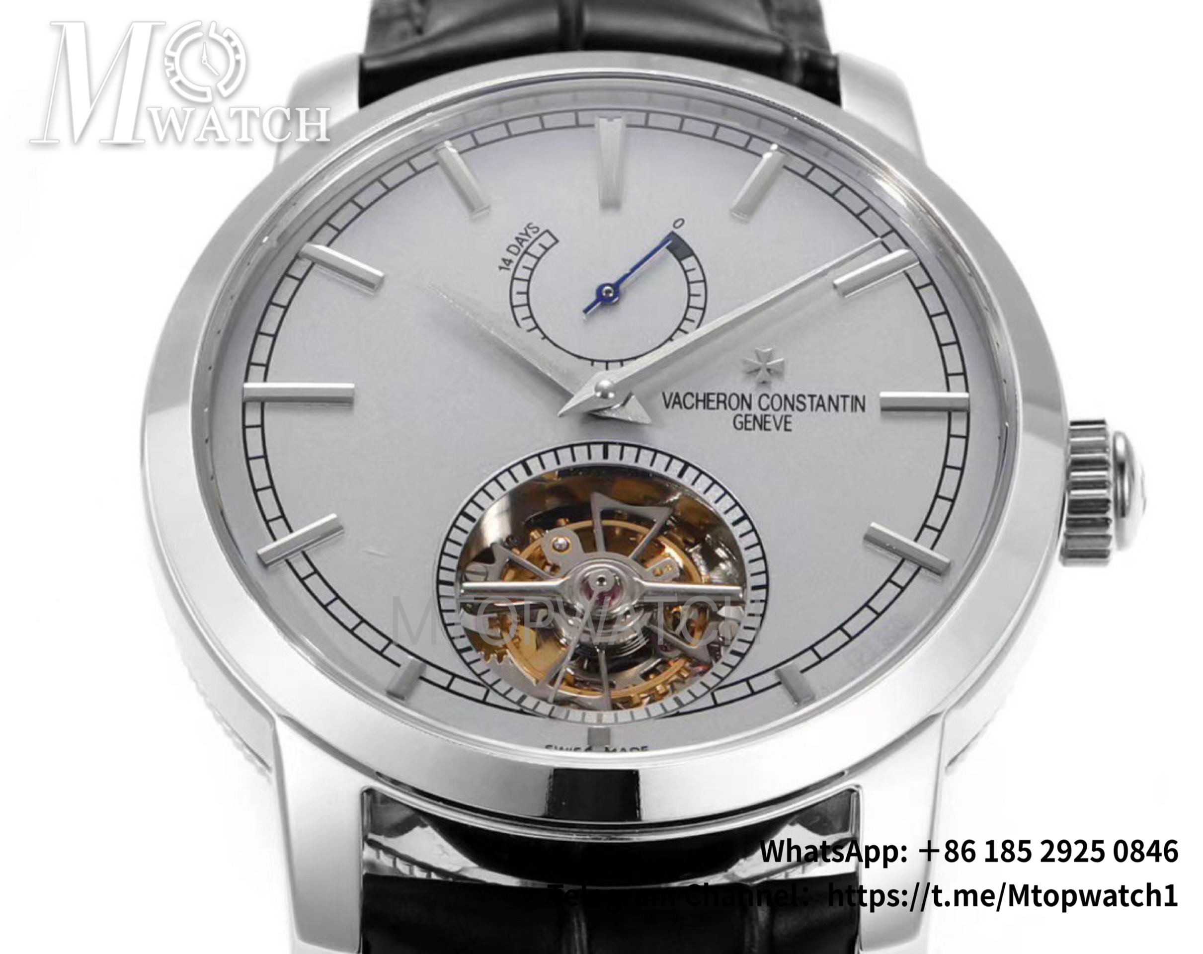 VACHERON CONSTANTIN - Traditionnelle 42mm SS/LE White DIal TURF Tourbillon