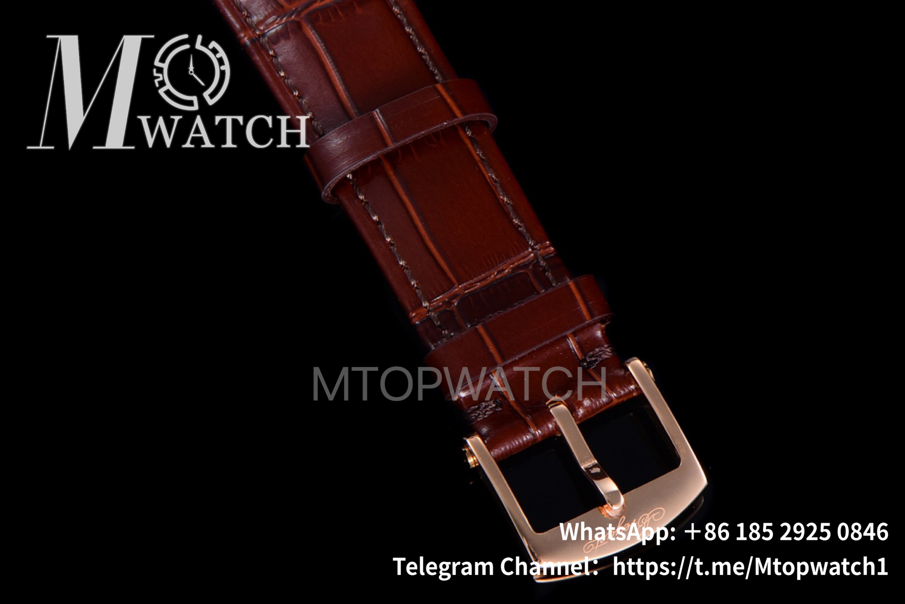 BREGUET - Classi 5177BR/29/9V6 38mm RG/LE Brown MKS A507