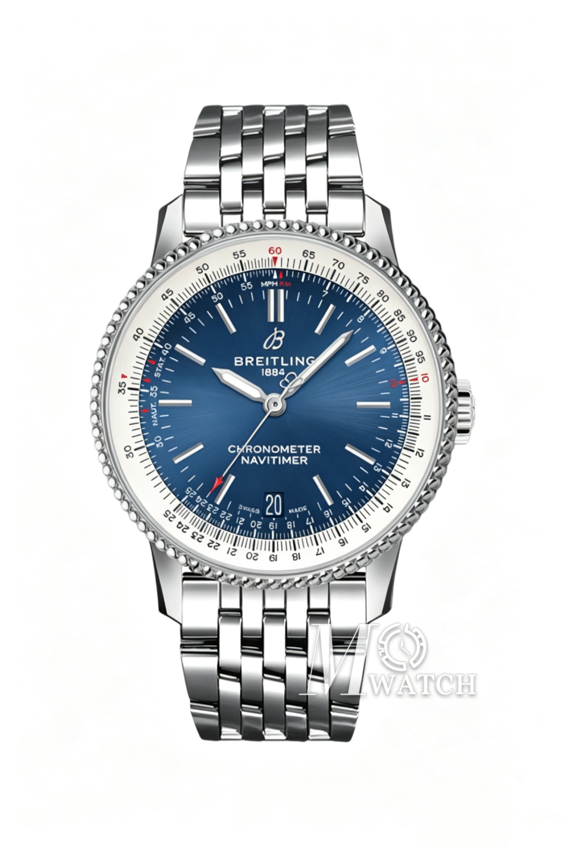 BREITLING - Navitimer 1 41mm SS/SS Blue Dial V7F A2824