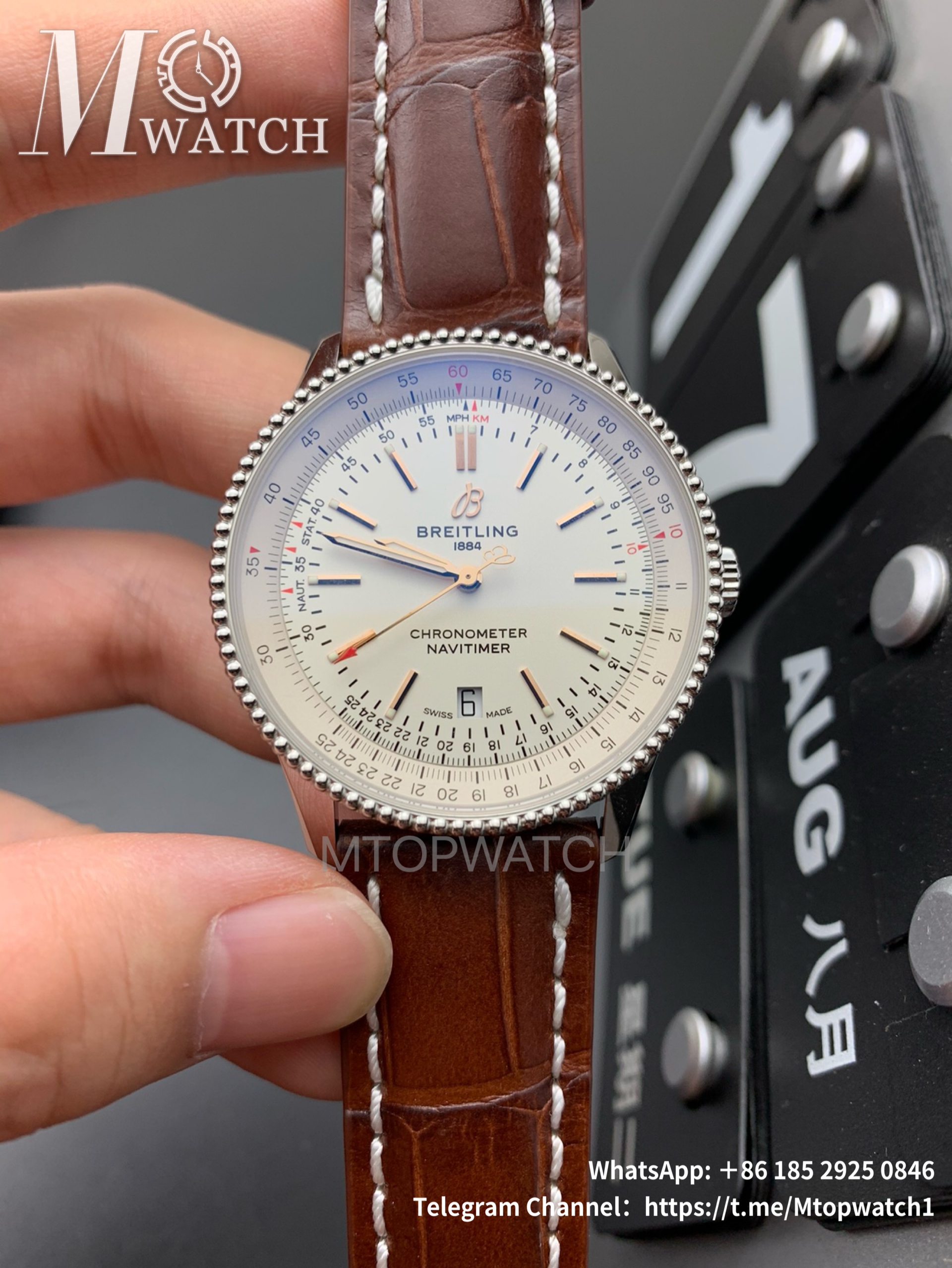 BREITLING - Navitimer 1 41mm SS/LE White Dial V7F A2824