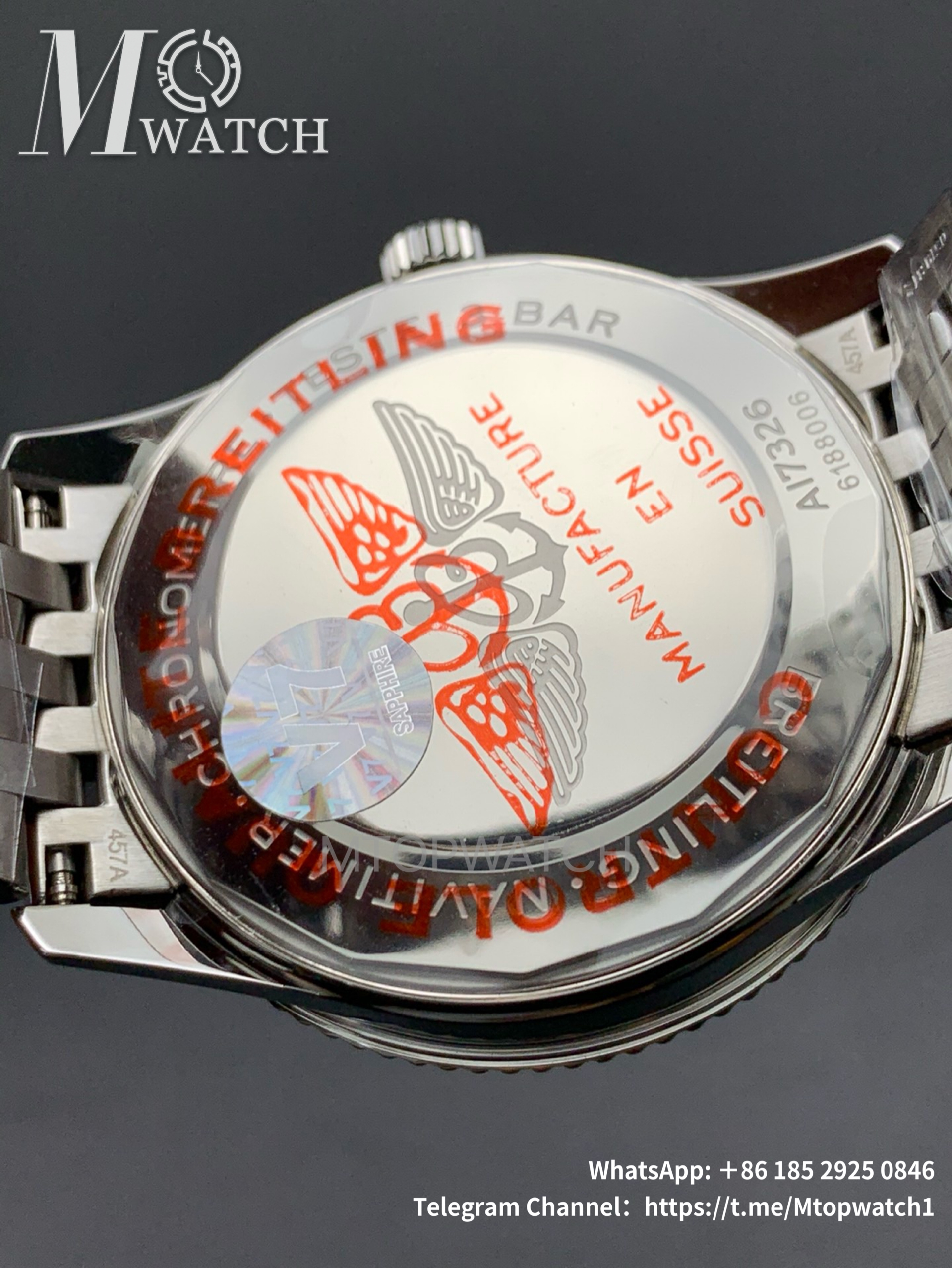 BREITLING - Navitimer 1 41mm SS/SS Blue Dial V7F A2824